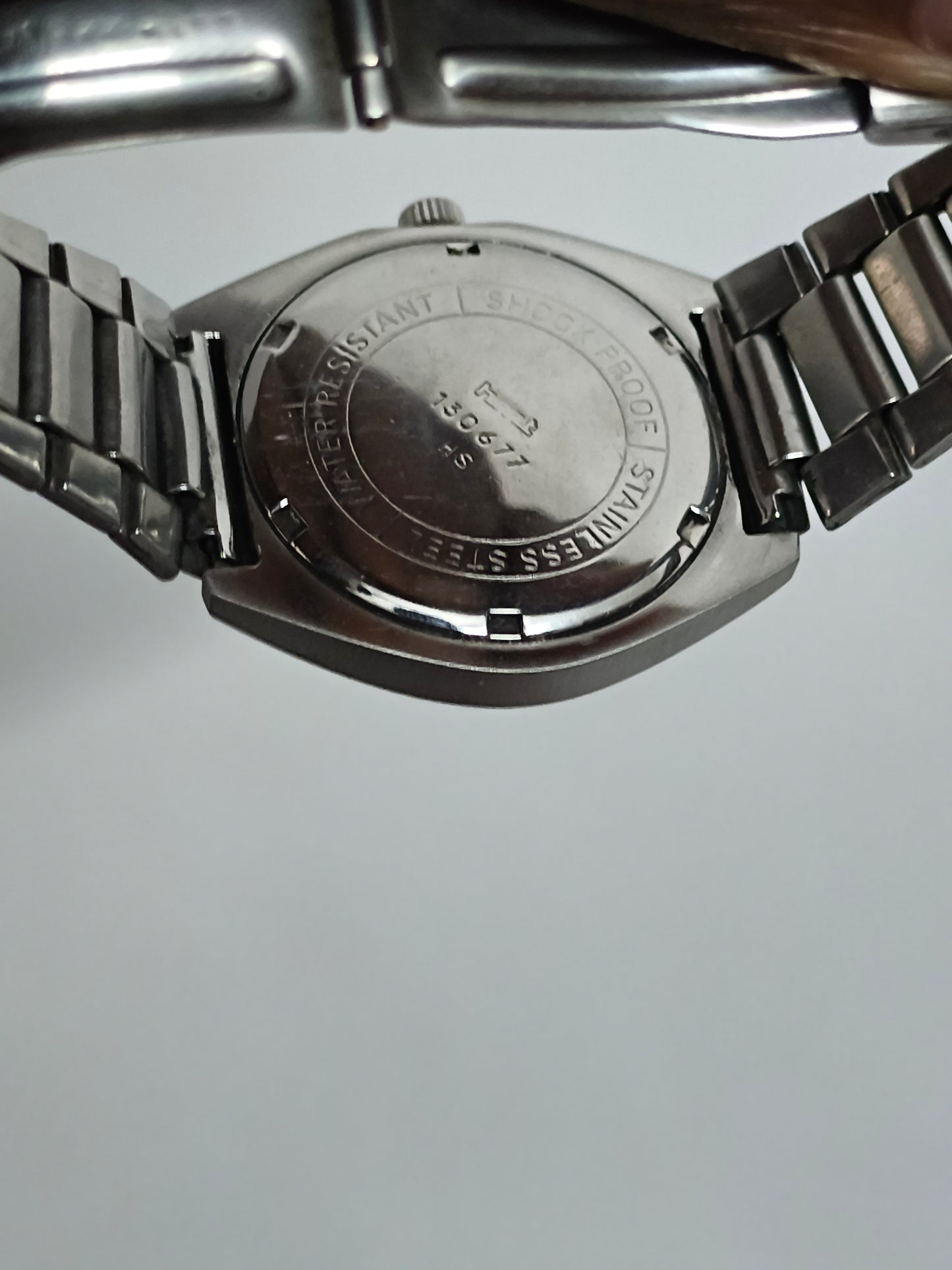 HMT Ajeet Hand-wound Mechanical Watch with Gradient Dial