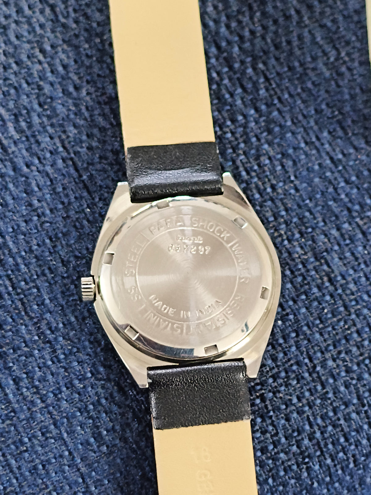 HMT Akash Hand-wound Vintage Watch with a Silver-toned Dial