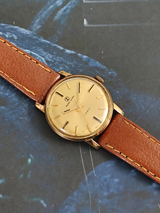 Favre Leuba Lady Vintage Watch with Gold-toned Dial