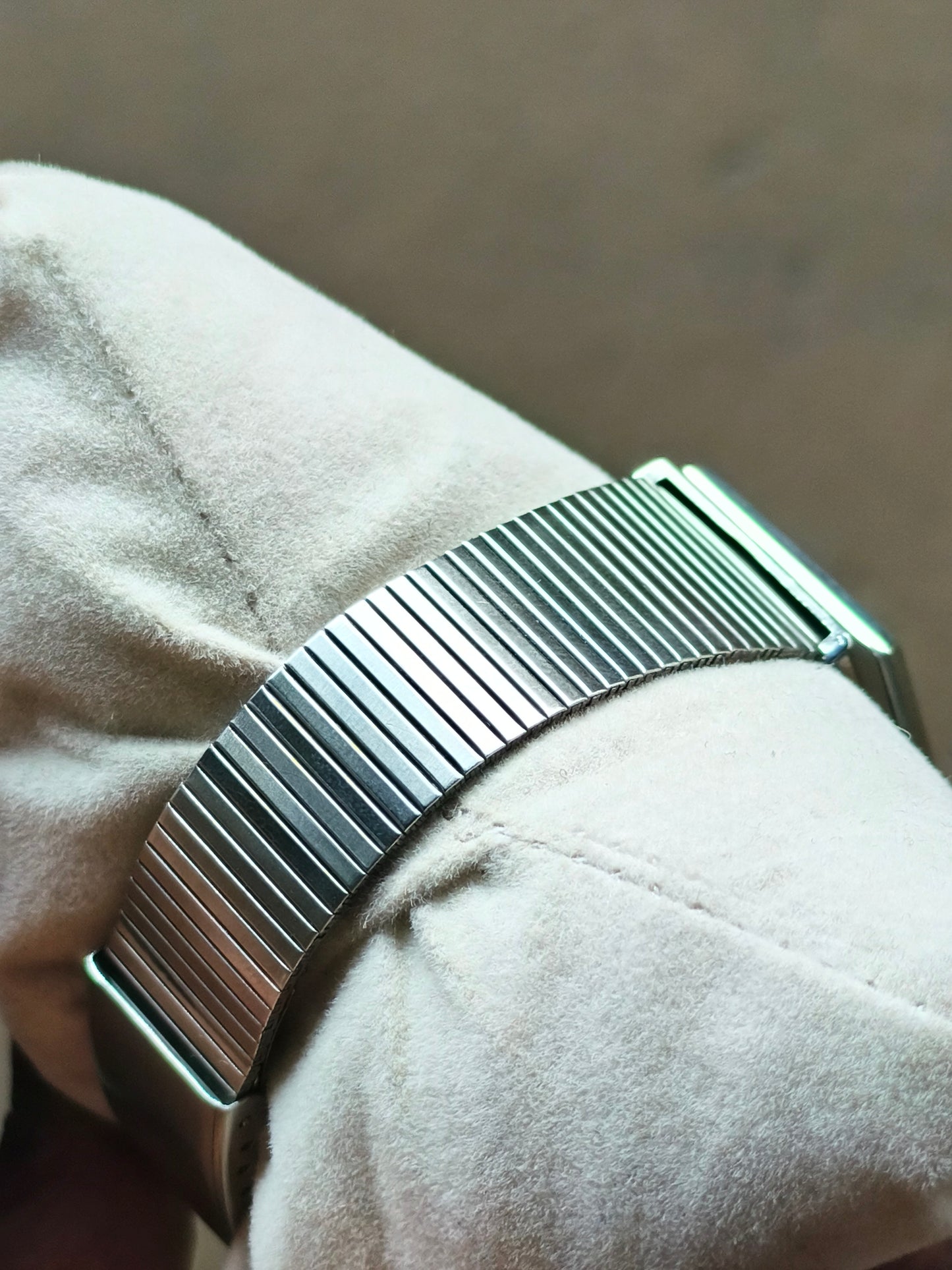 HMT HQ Quartz Watch with a Rare Octagonal Case and Milky White Dial