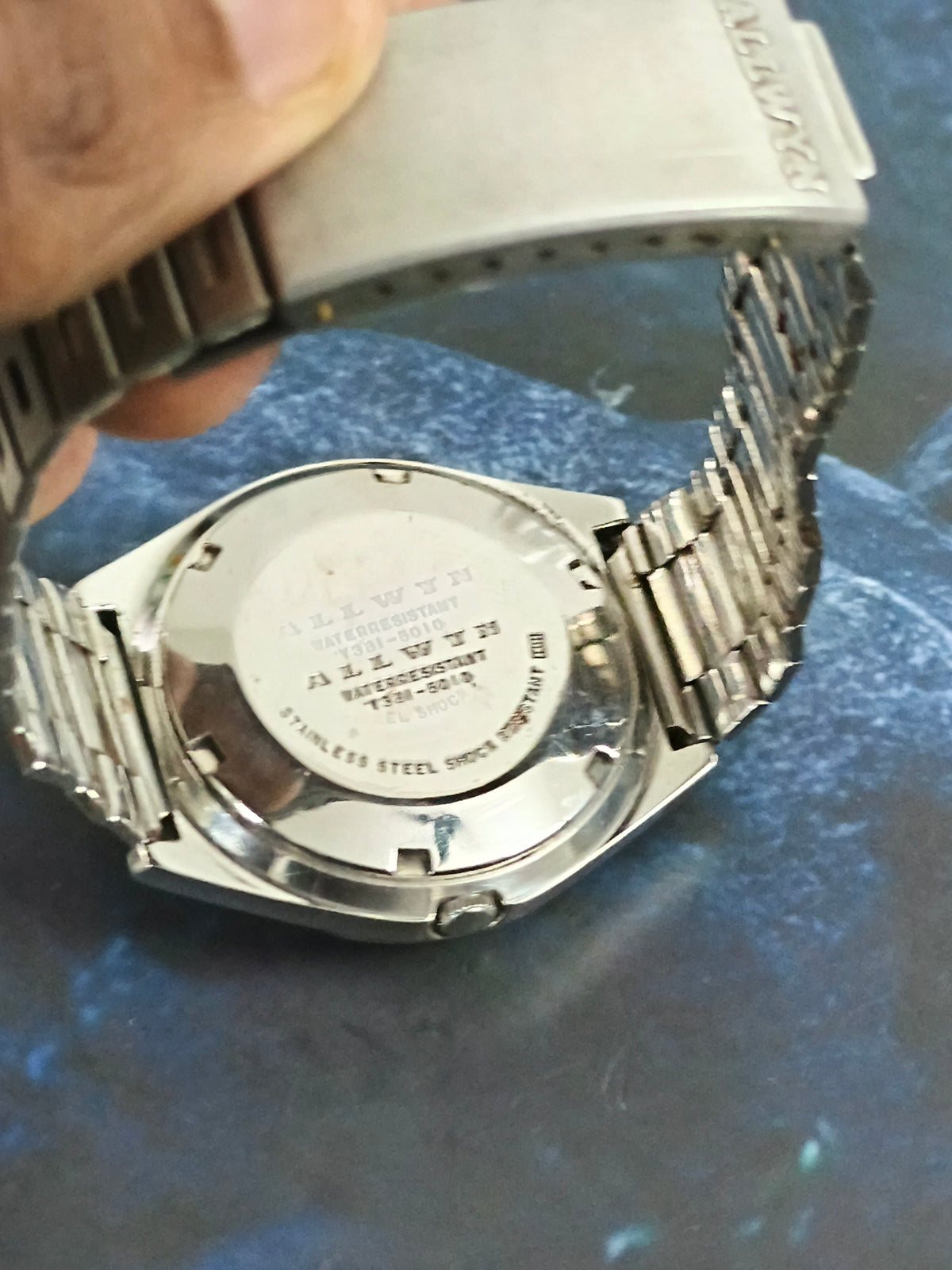 Allwyn Automatic Vintage Day Date Watch with a Gold-toned Dial