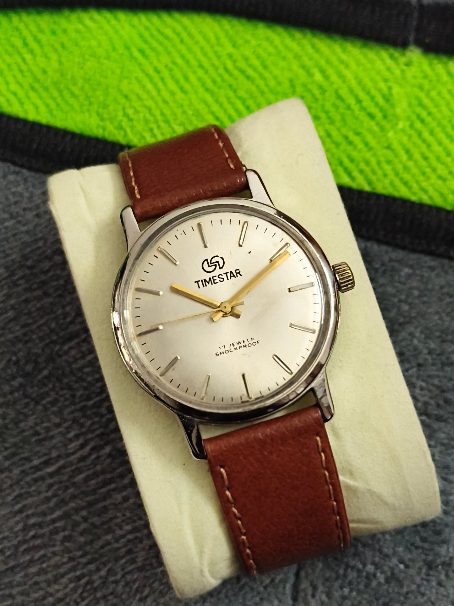 Timestar Vintage Mechanical Hand-wound Watch