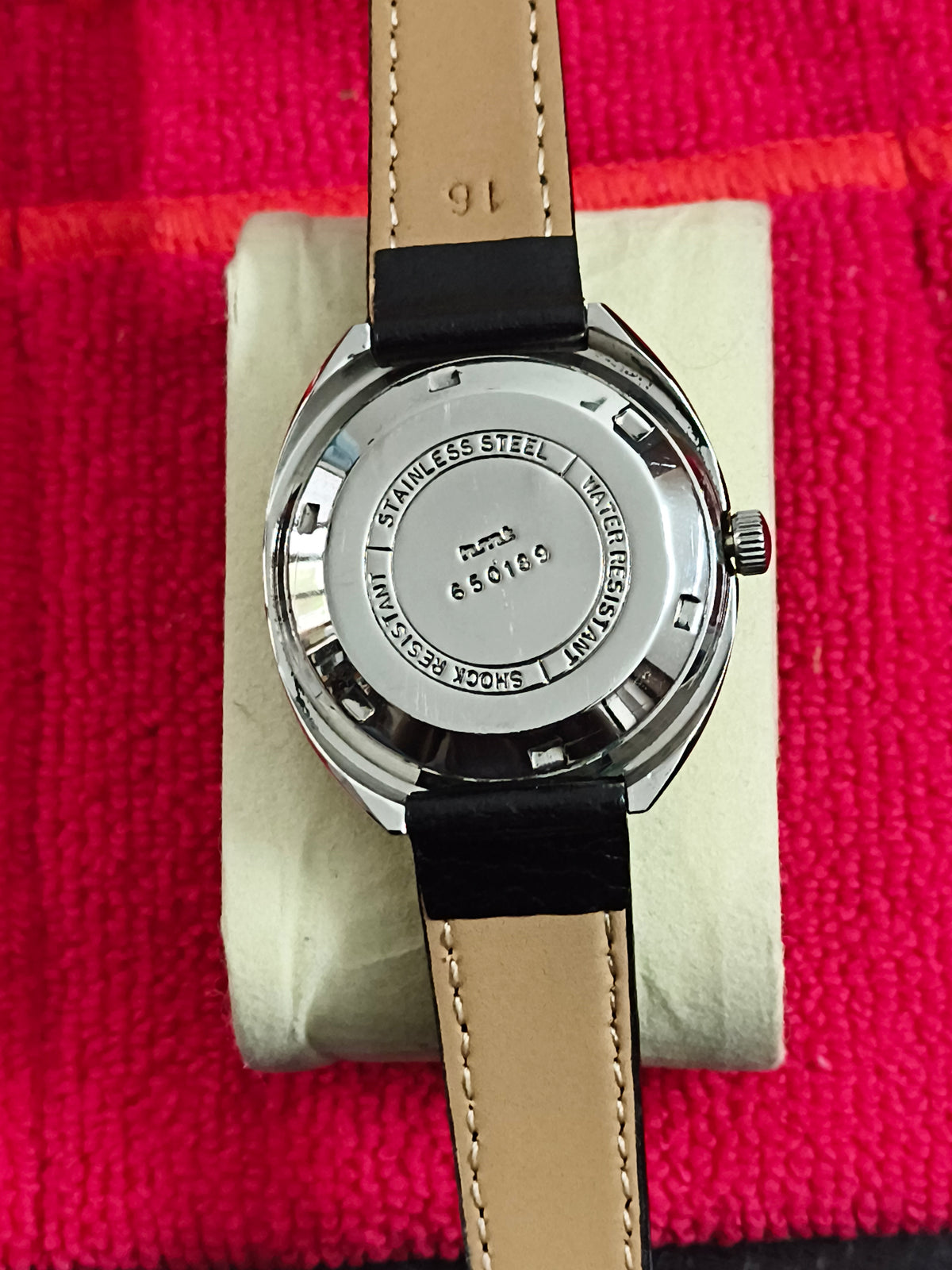HMT Rajat Automatic Vintage Watch with Silver-toned Patina Dial