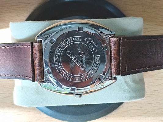 Seiko Automatic Vintage Watch with UFO Case