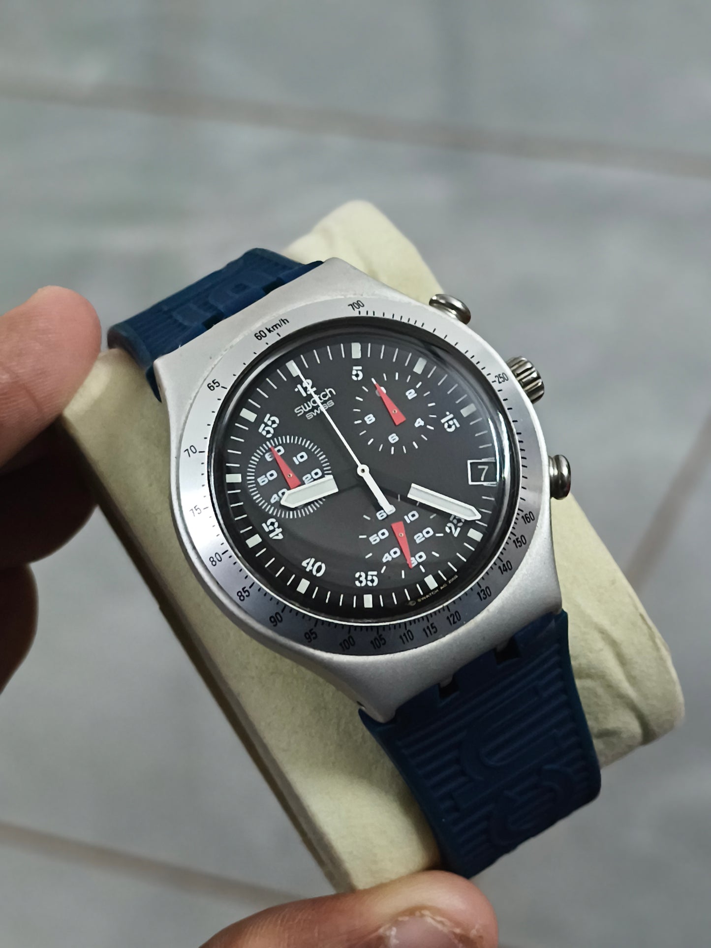 Swatch Irony Chronograph with a Black Dial