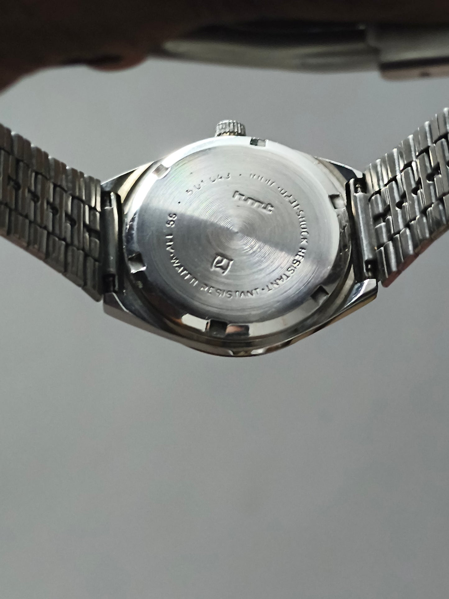 HMT Nataraj Hand-wound Watch with Black Dial