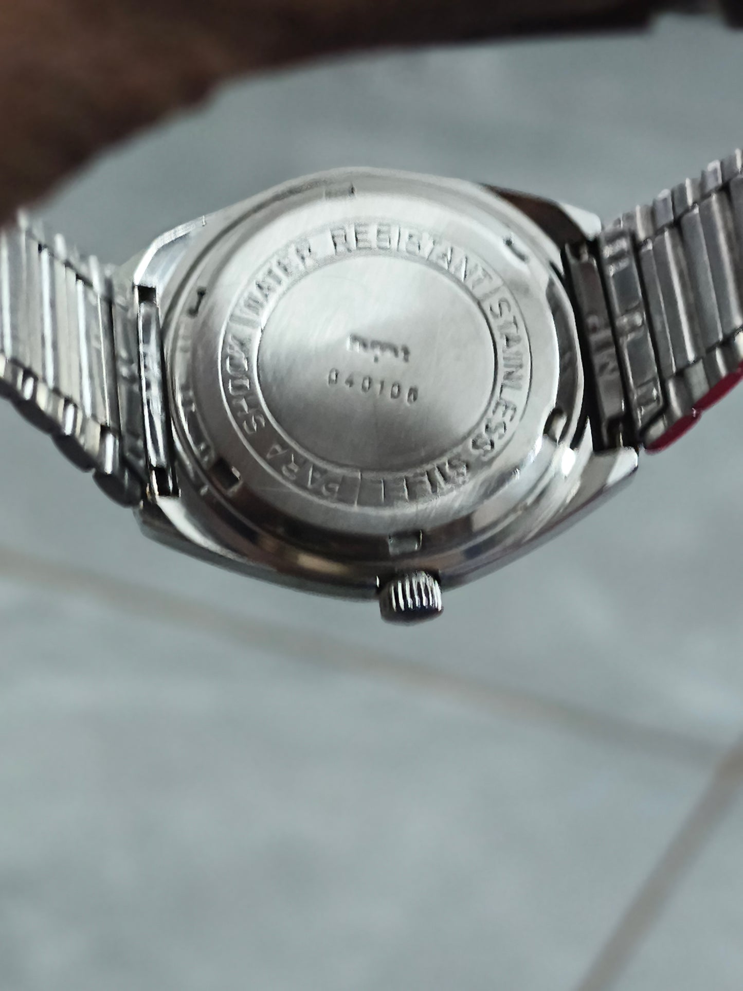 HMT Chetak Hand-wound Watch with Silver-toned Dial