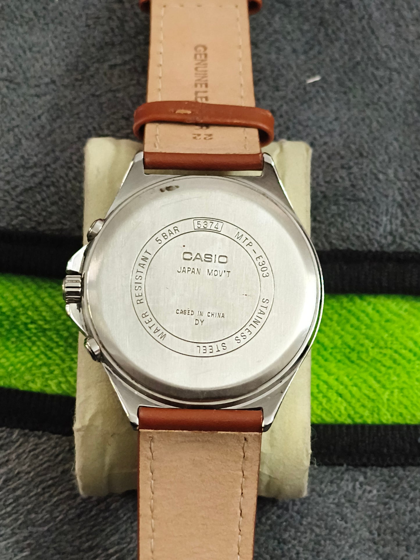 Casio Enticer MTP E303 Multi-function Quartz Watch