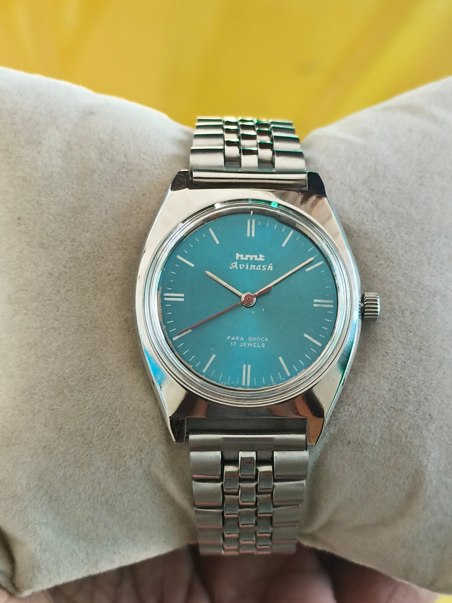 Vintage hmt avinash mechanical watch