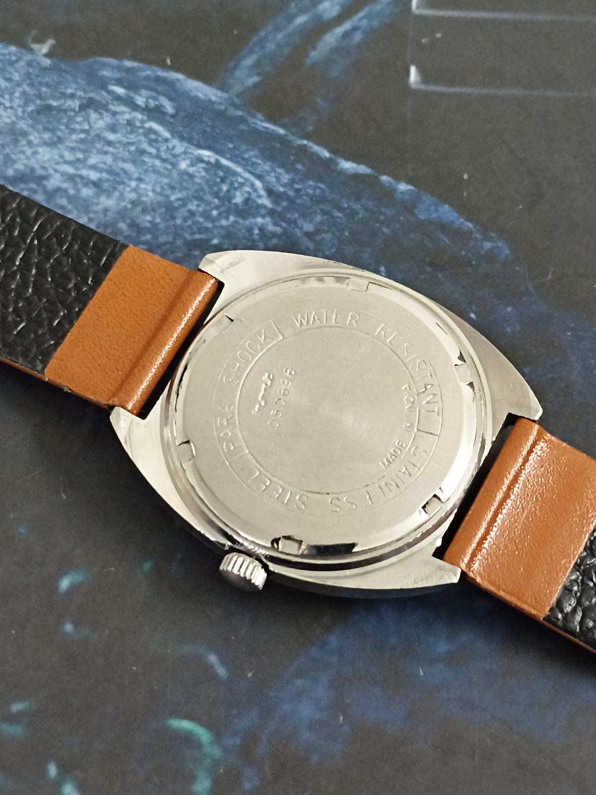 HMT Ashok Hand-wound Vintage Watch with a Champagne dial