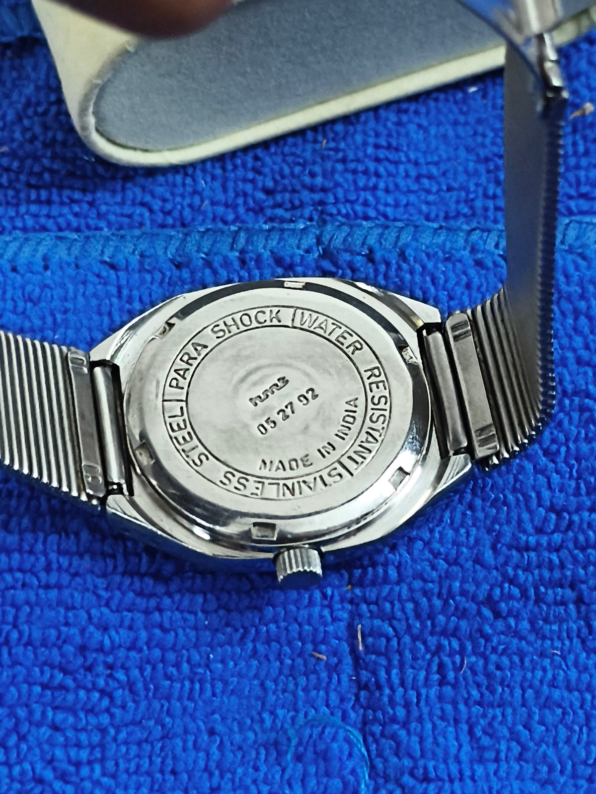 HMT Gautam Hand-wound Neo-Vintage Watch with a Grey Dial