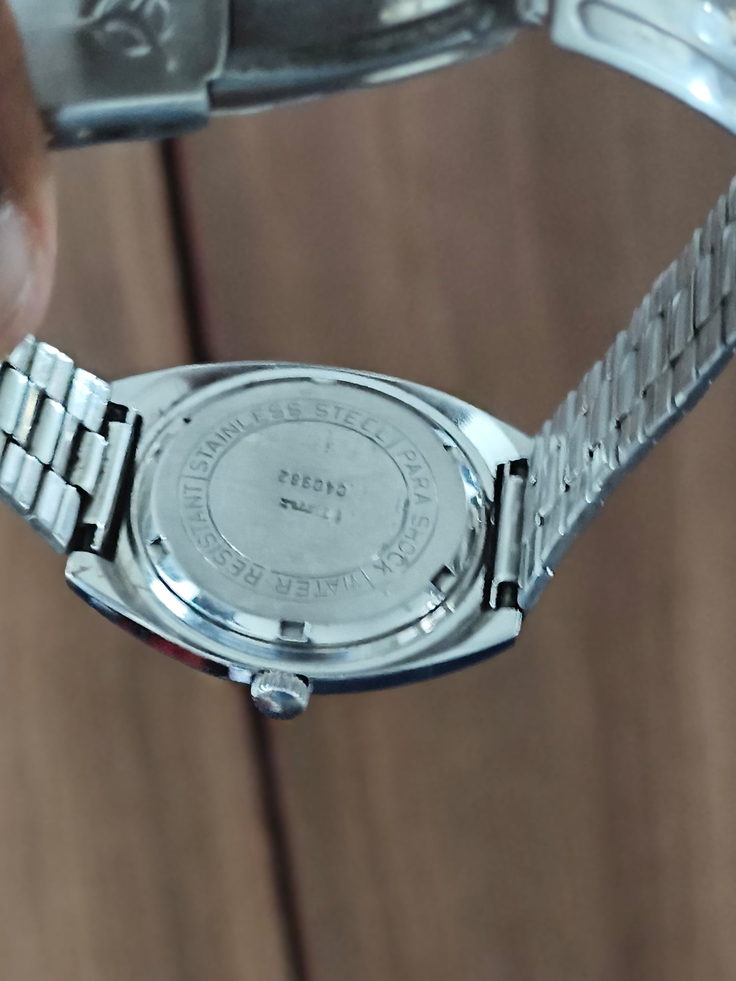 HMT Tareeq Mechanical Hand-wound Watch with Black Dial