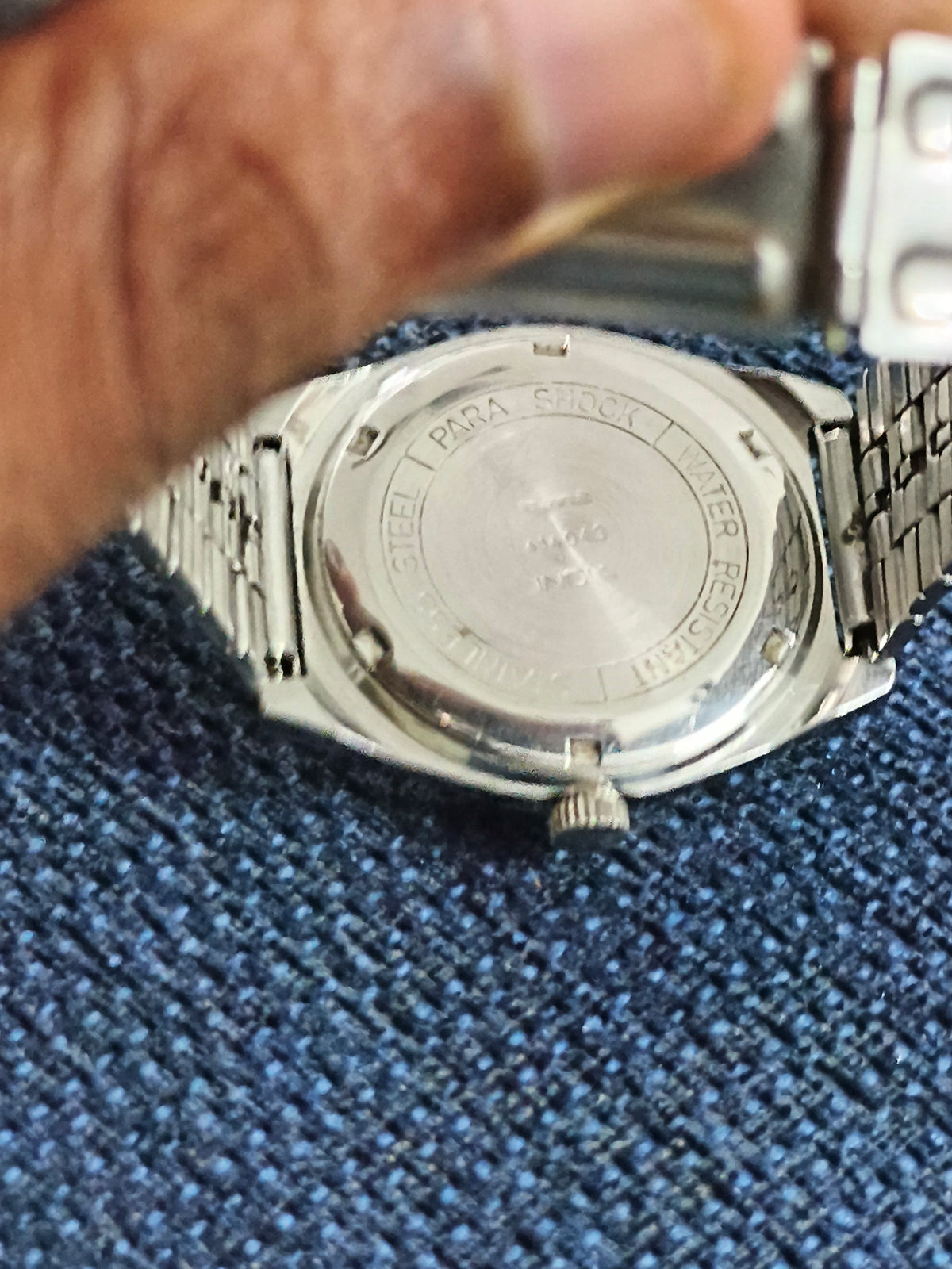 HMT Sandeep Hand-wound Neo-Vintage Watch with a Black Dial, Mint/NOS Condition