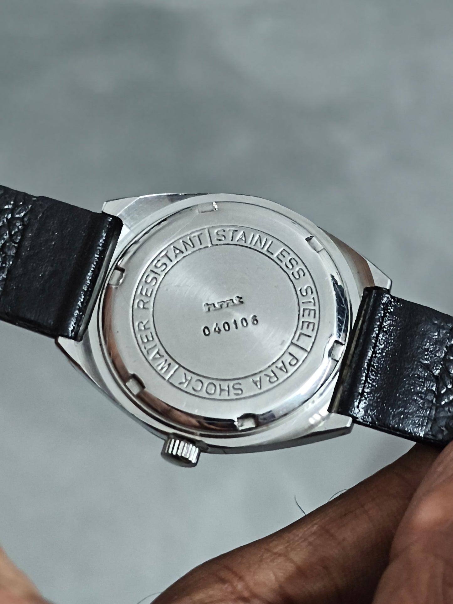 HMT Akarsh Mechanical Watch with Two Tone Dial