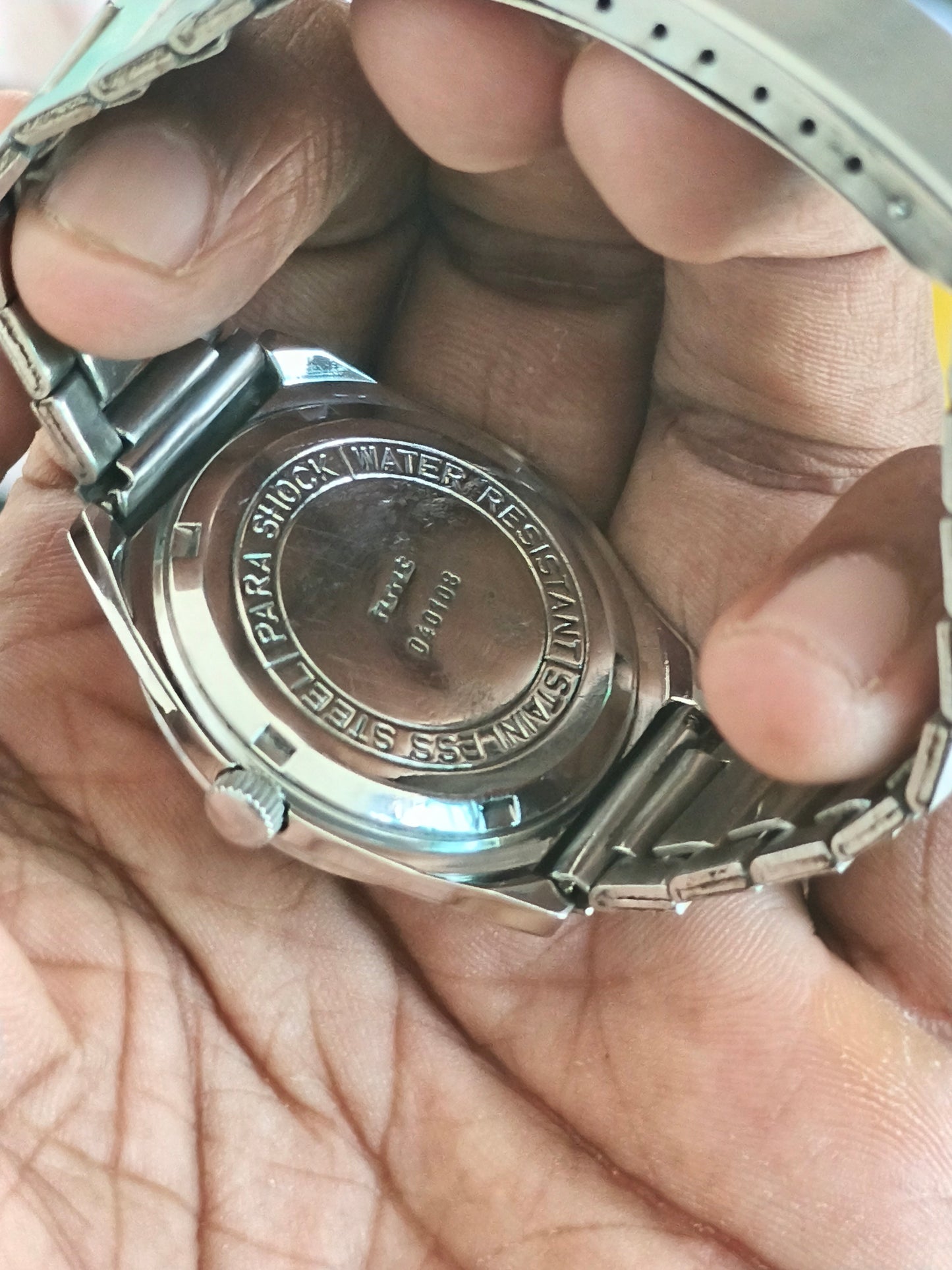 HMT Shreyas Mechanical Hand-Wound Vintage Watch with a Grey Dial
