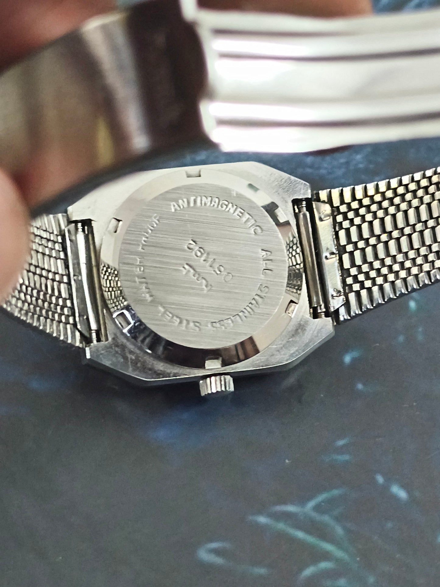 HMT Prabhat Vintage Automatic Day Date Watch with Hindi-English Day Wheel