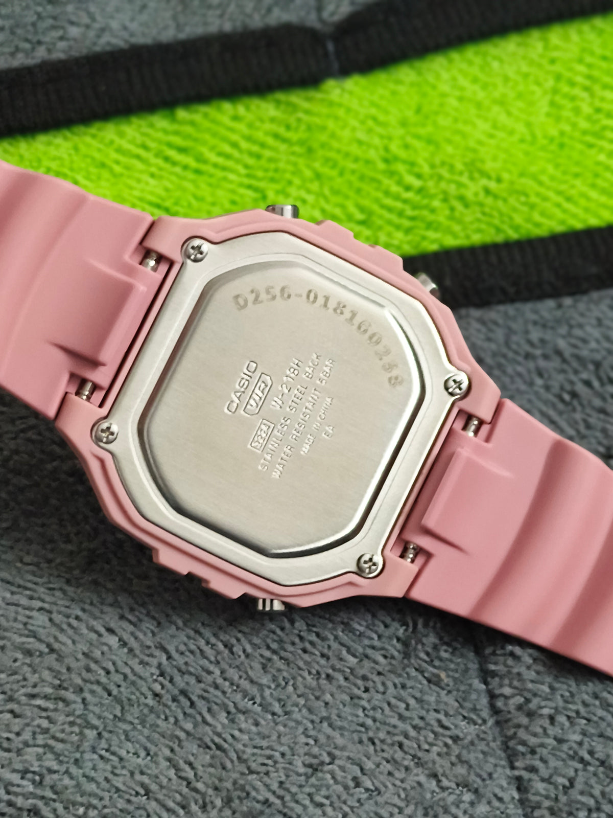 Casio W-218HC-4AV Pink, Brand New