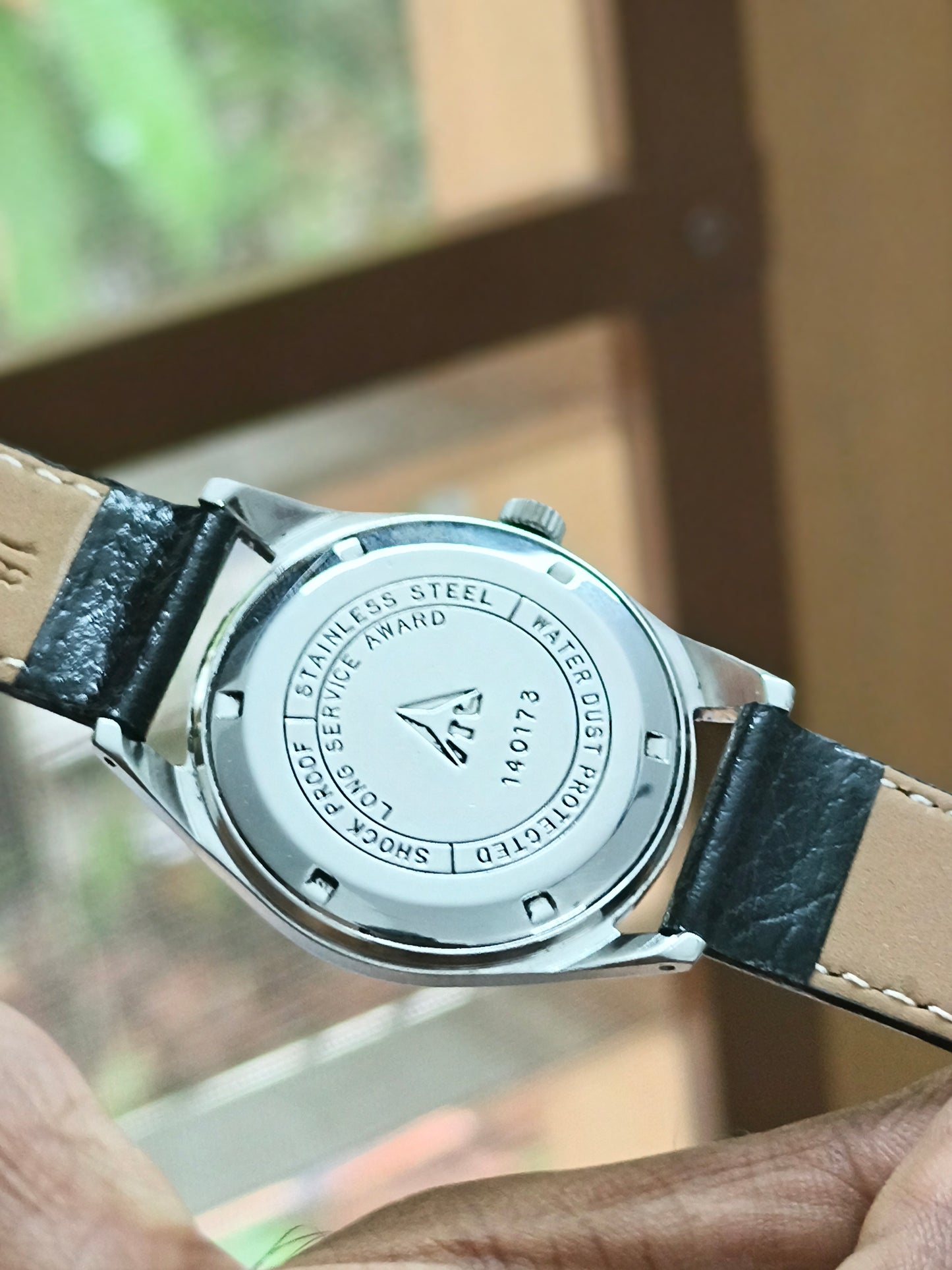 HMT Janata Mechanical Watch ITC Long Service Award Edition with Pattern Dial