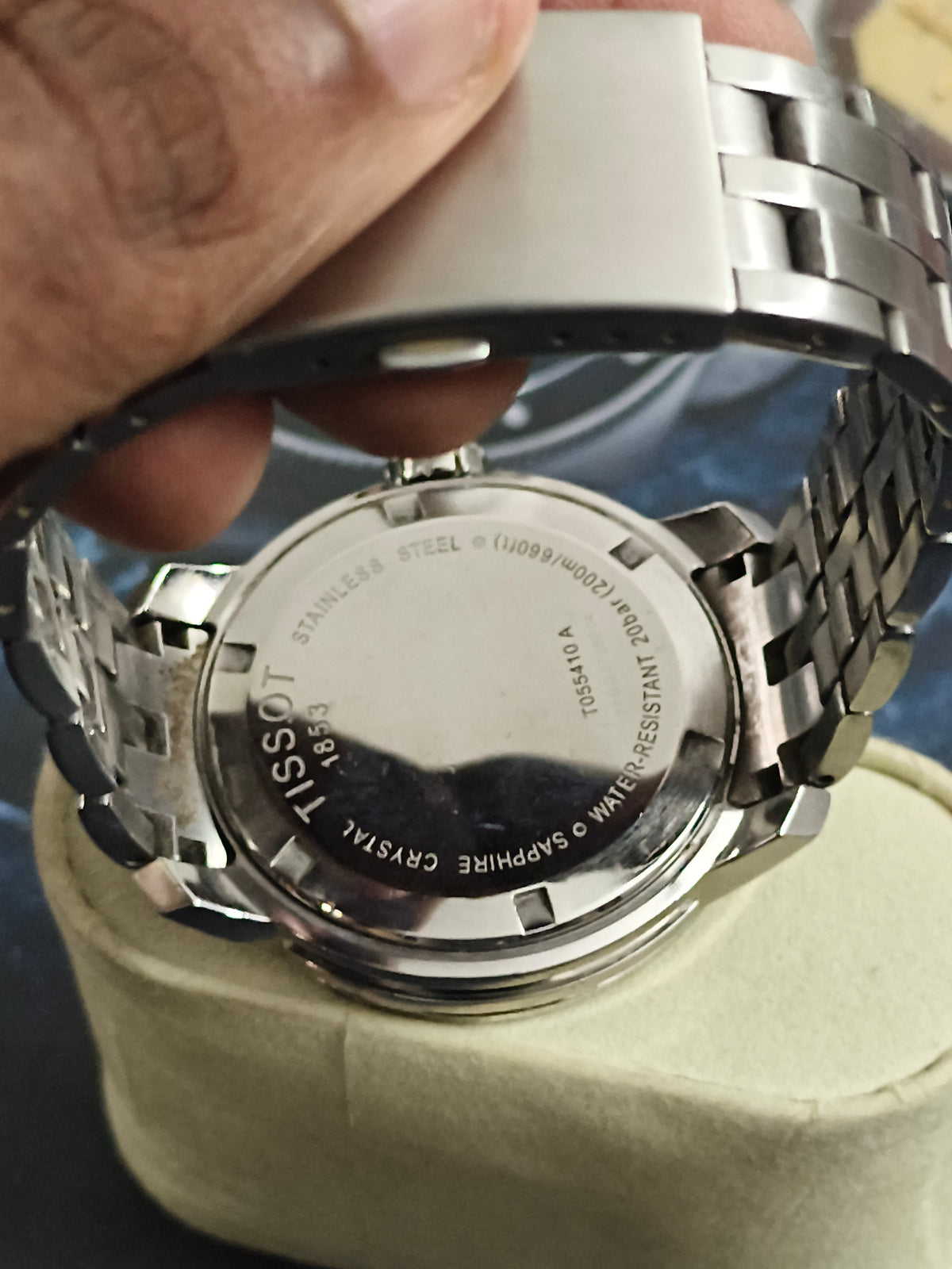 Tissot 1853 Quartz Watch 40mm with a White Dial