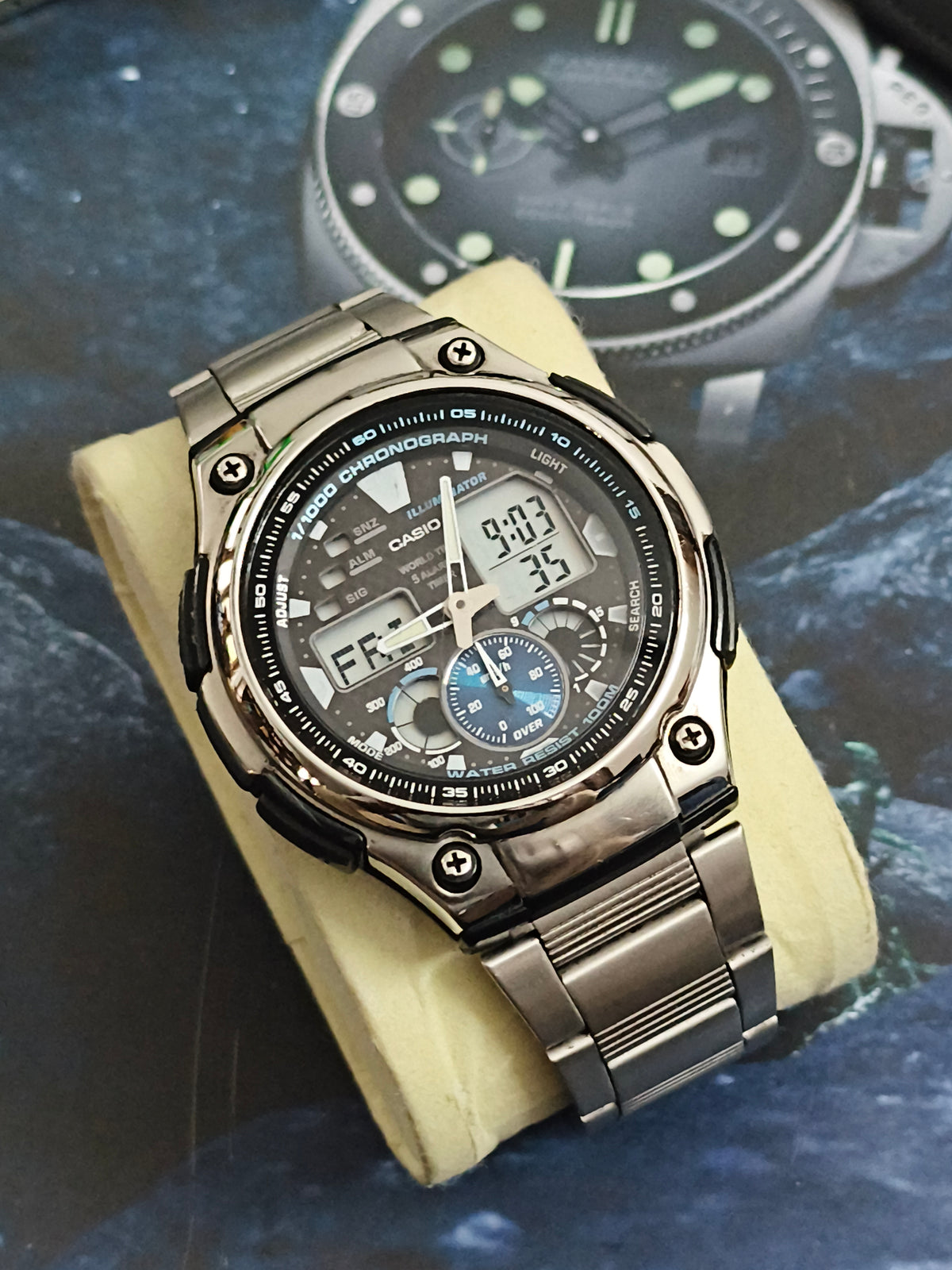 Casio AQ-190W Analog-Digital Sports Watch