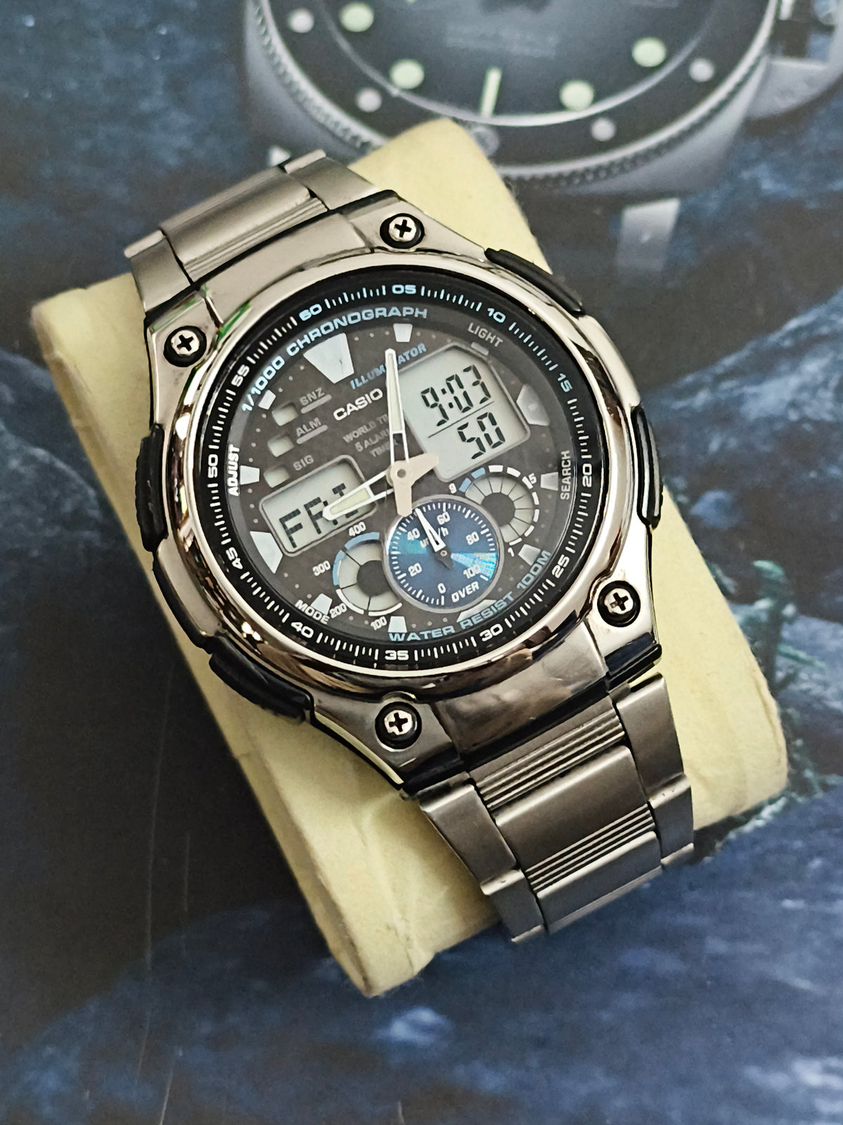 Casio AQ-190W Analog-Digital Sports Watch