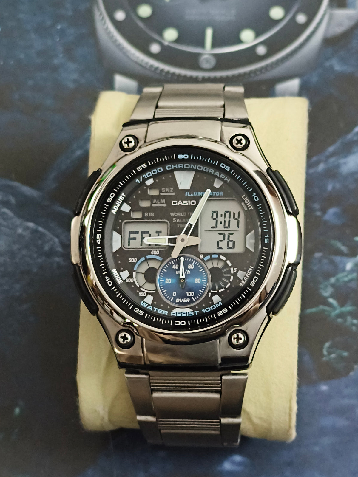 Casio AQ-190W Analog-Digital Sports Watch