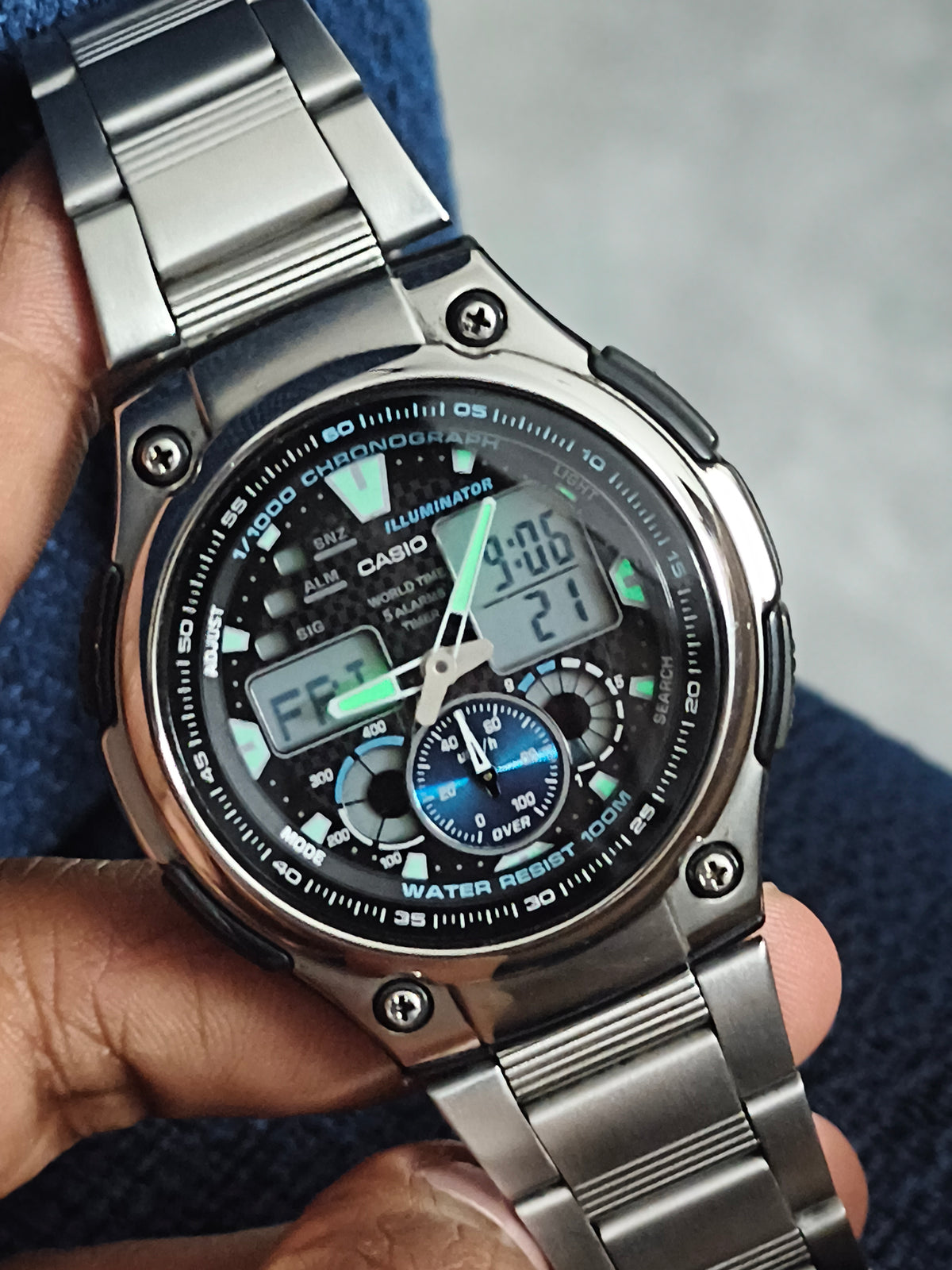Casio AQ-190W Analog-Digital Sports Watch