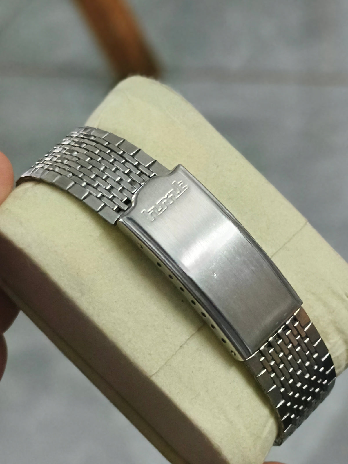 HMT Ajeet Hand-wound Vintage Watch with a Rare Gradient "Ghost" Dial