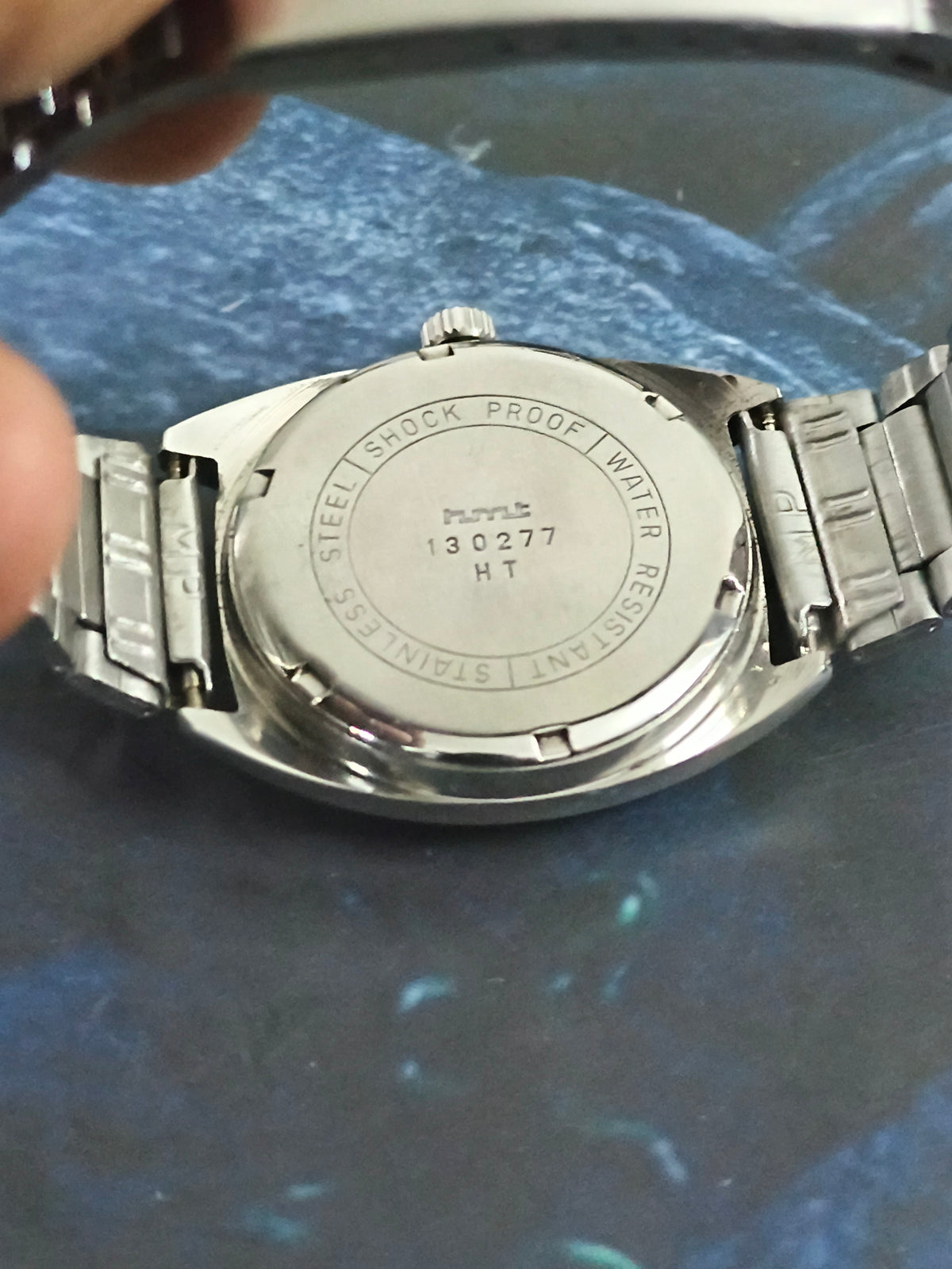 HMT Farah Hand-wound Vintage Watch with a Two-tone Dial