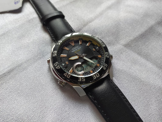 Casio Analogue Digital Marine Gear Watch, Reference AMW-710