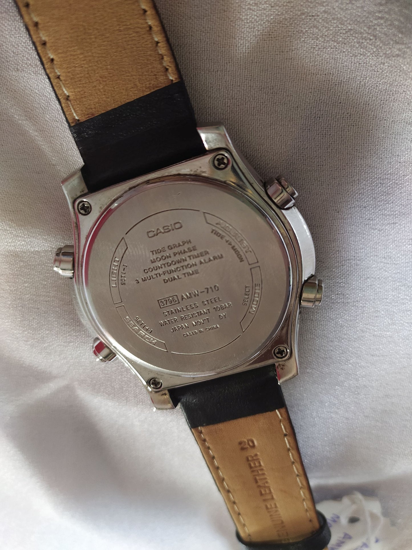 Casio Analogue Digital Marine Gear Watch, Reference AMW-710