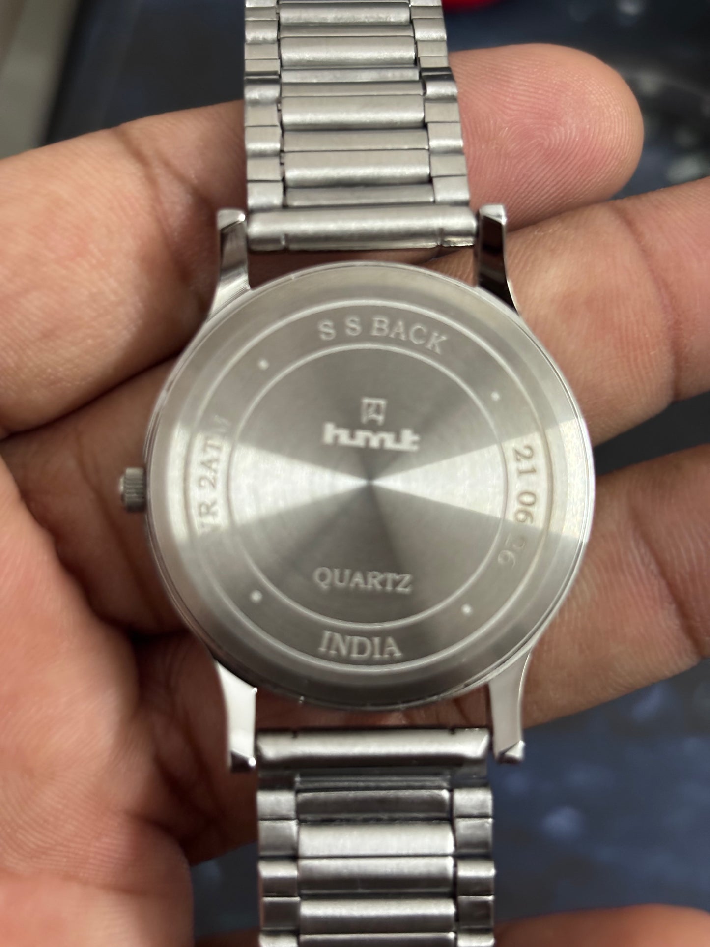 HMT Gandaberunda Quartz 36mm watch with a Steel Bracelet