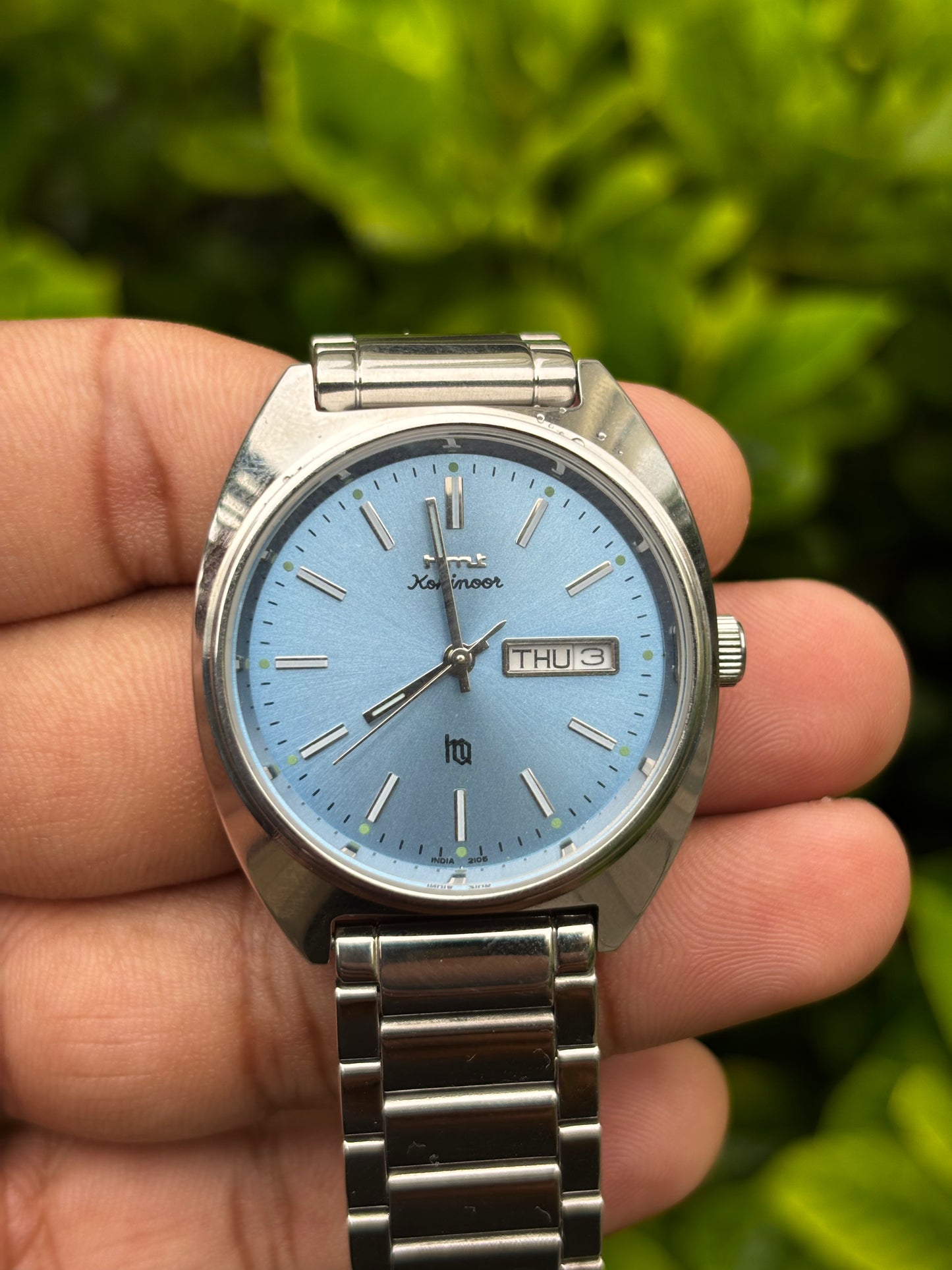 HMT Kohinoor Quartz Sunray Blue