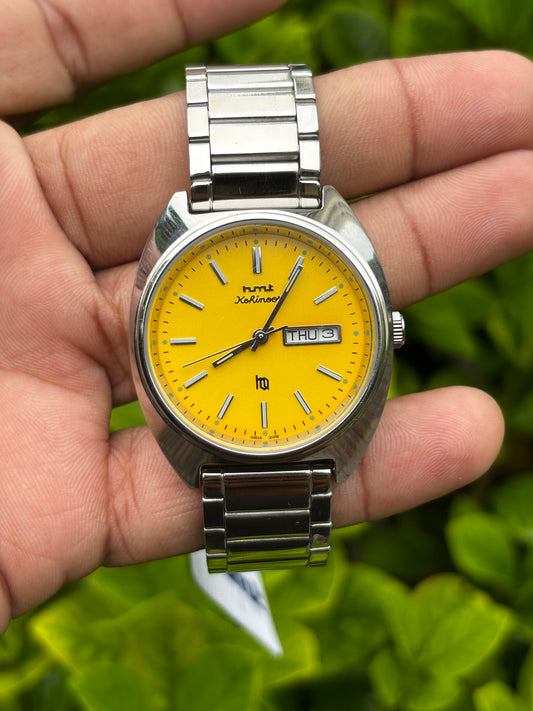 HMT Kohinoor Quartz Yellow