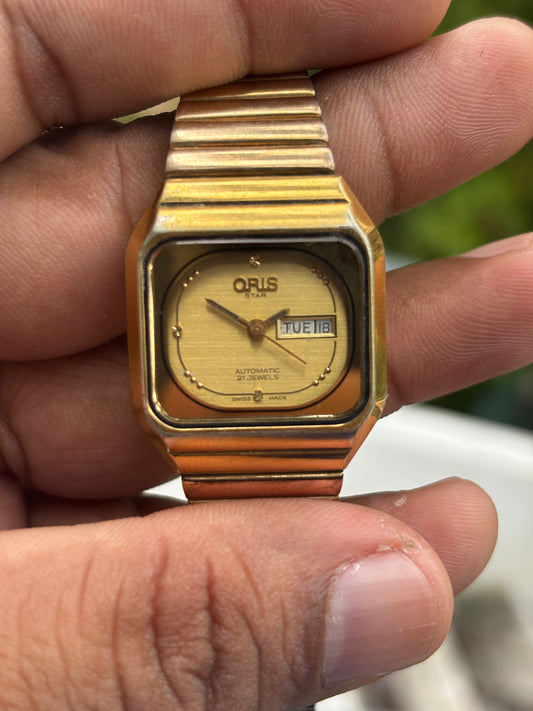 Oris Star Ladies Vintage Automatic Watch Swiss Made