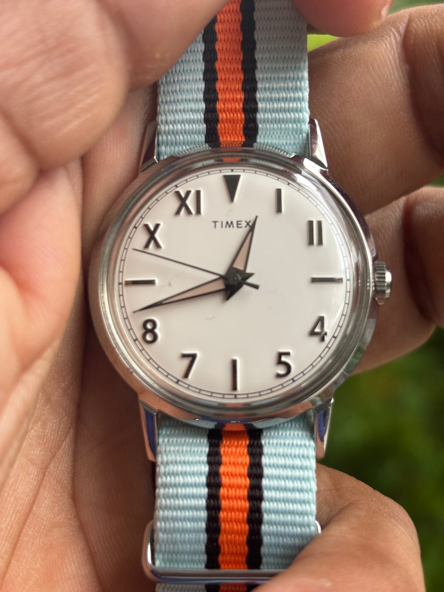 Timex Hand-wound Watch with Off-white California Dial
