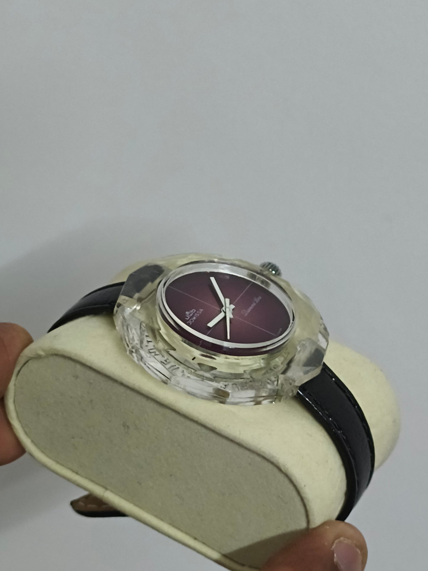 Jowissa Swiss Manual-winding Ladies’ Watch with Transparent Glass Case