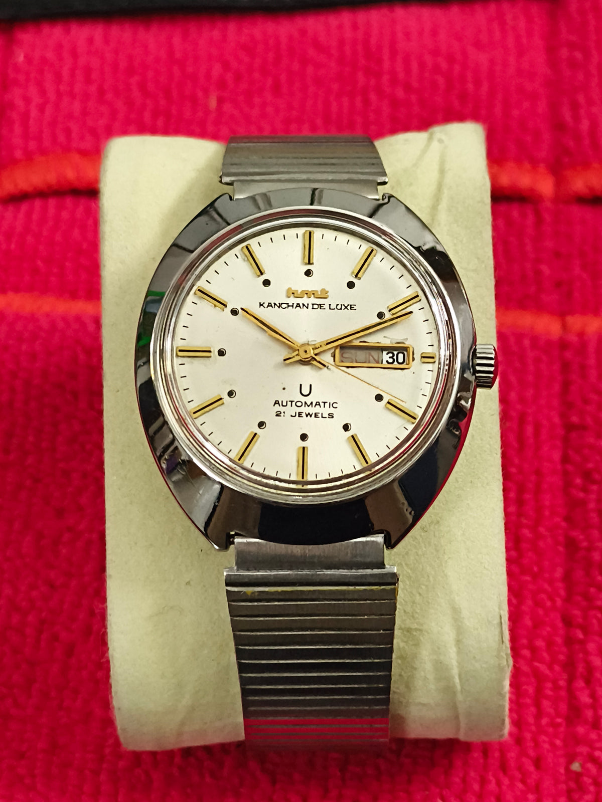 HMT Kanchan De Luxe Vintage Automatic Vintage Watch IOL Long Service Award Edition