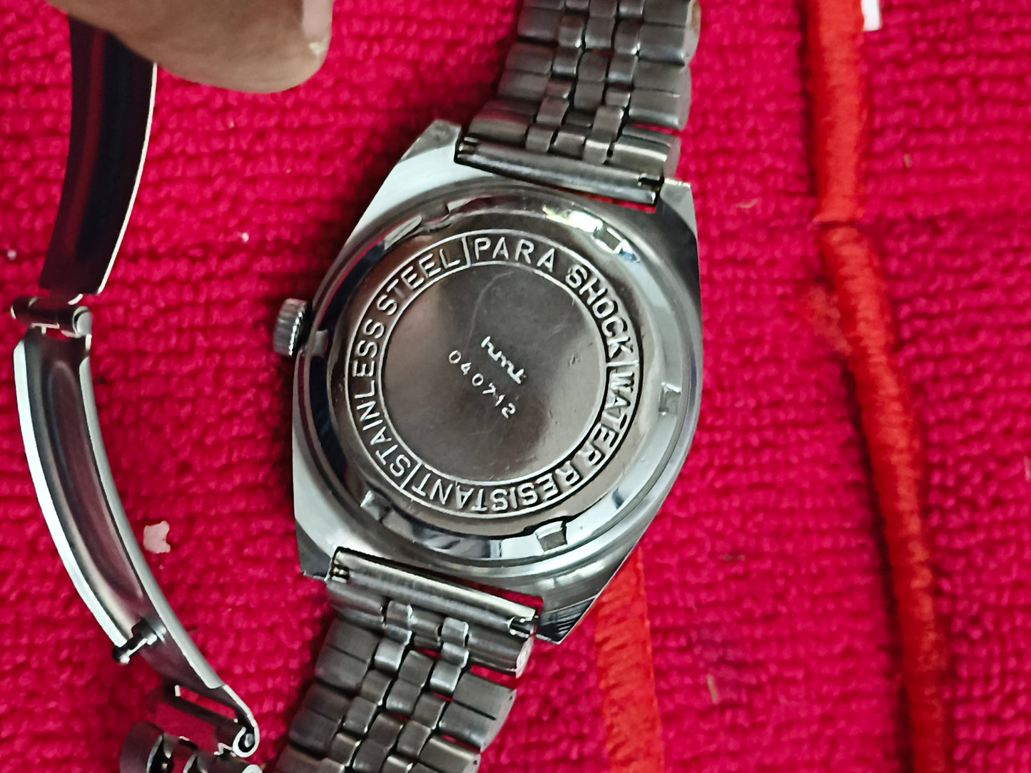HMT Tareeq Hand-wound Mechanical Watch with a White Dial