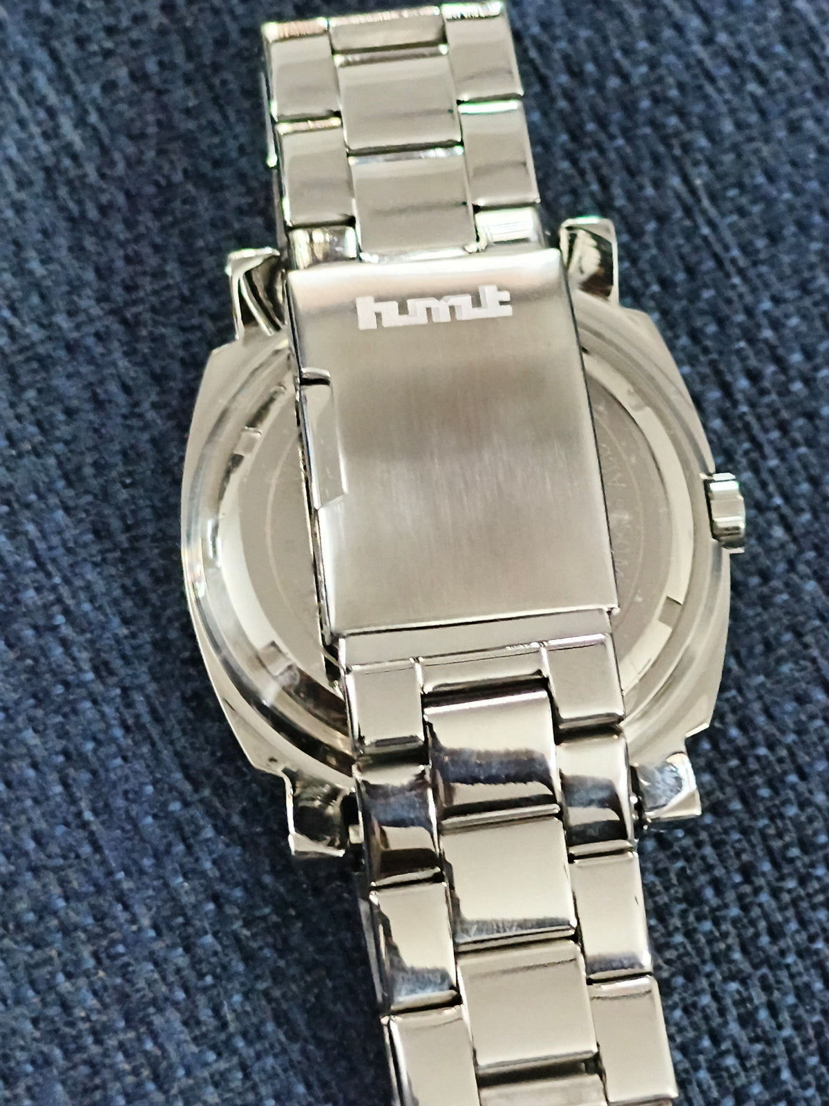 HMT Stellar Automatic 45mm Watch with a Black Dial, NOS