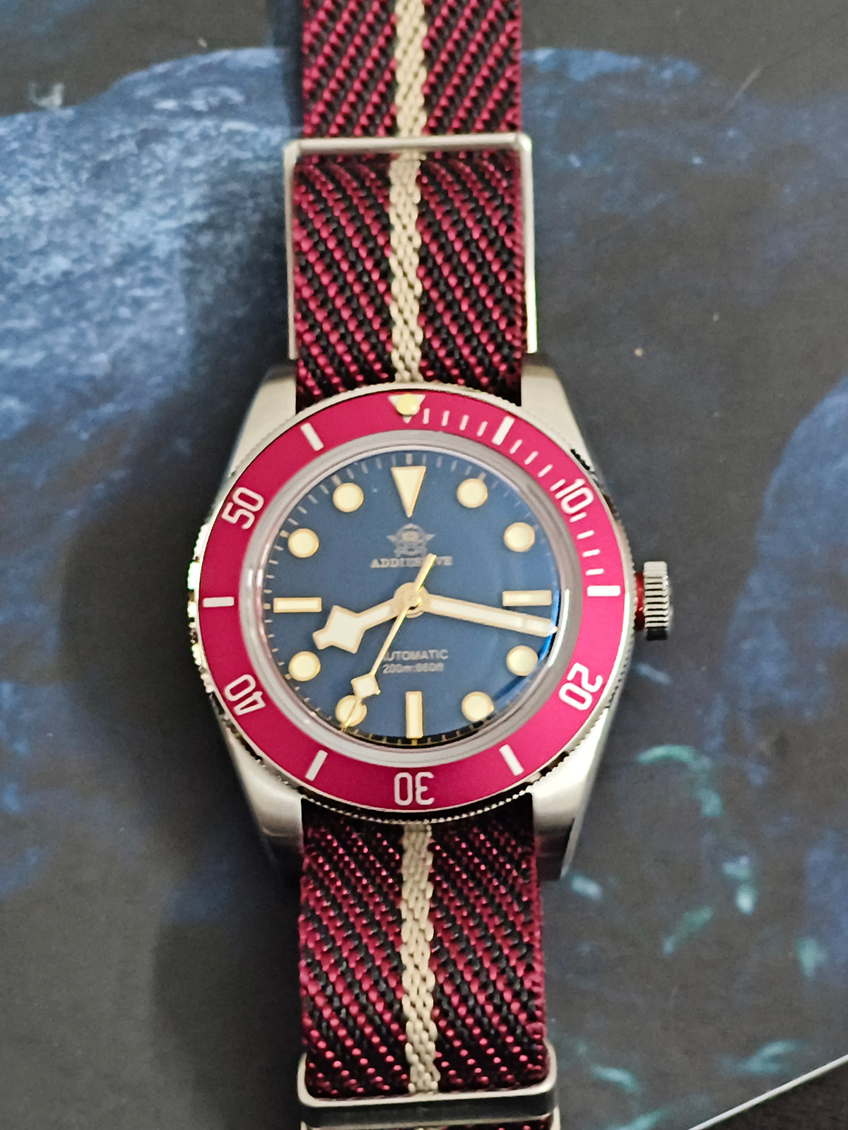 Addiesdive Automatic Three Hands BB58 Tribute, Brand New In Box