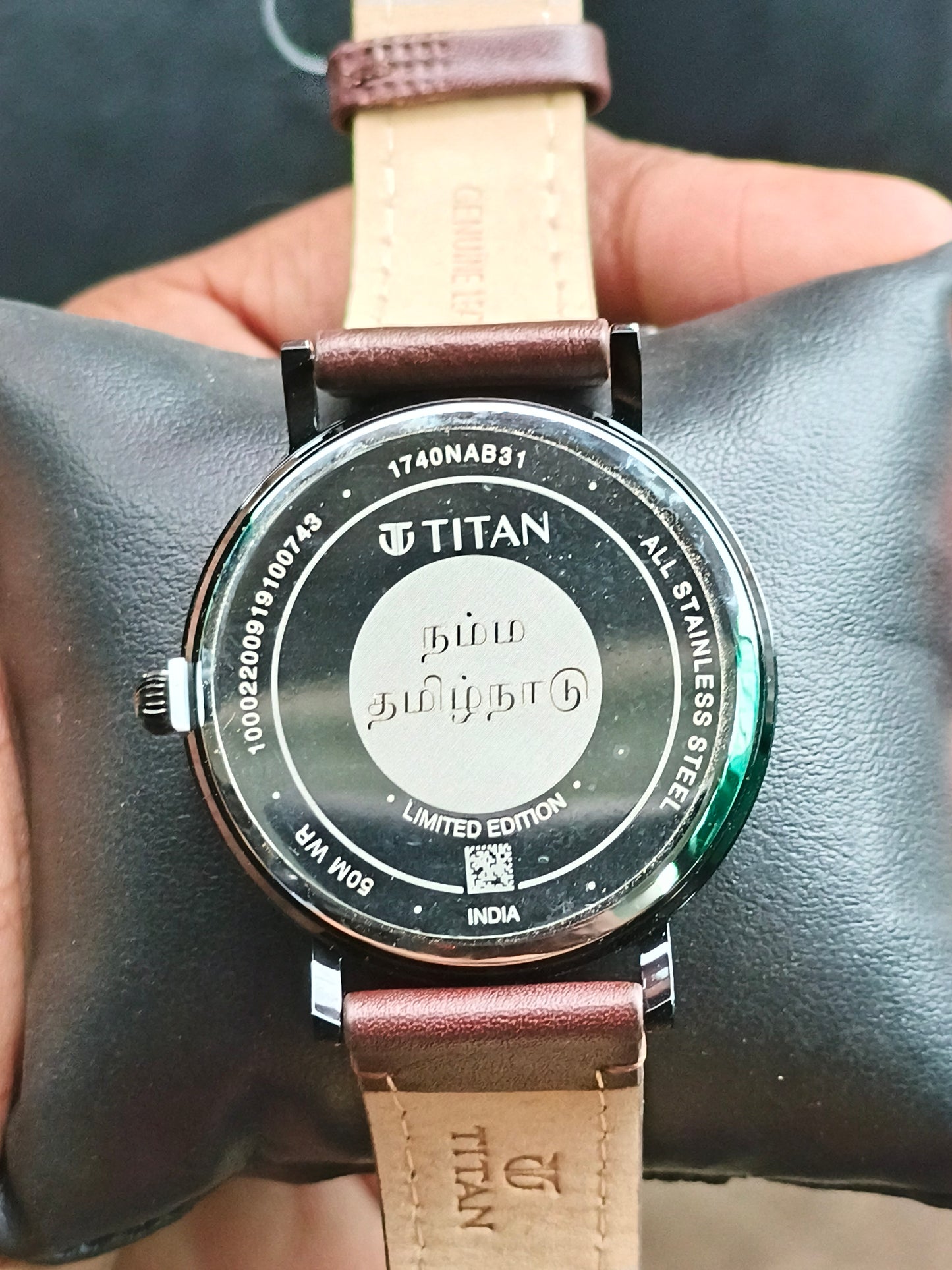 Titan Namma Tamil Nadu Limited Edition watch with an Auto-rickshaw Dial