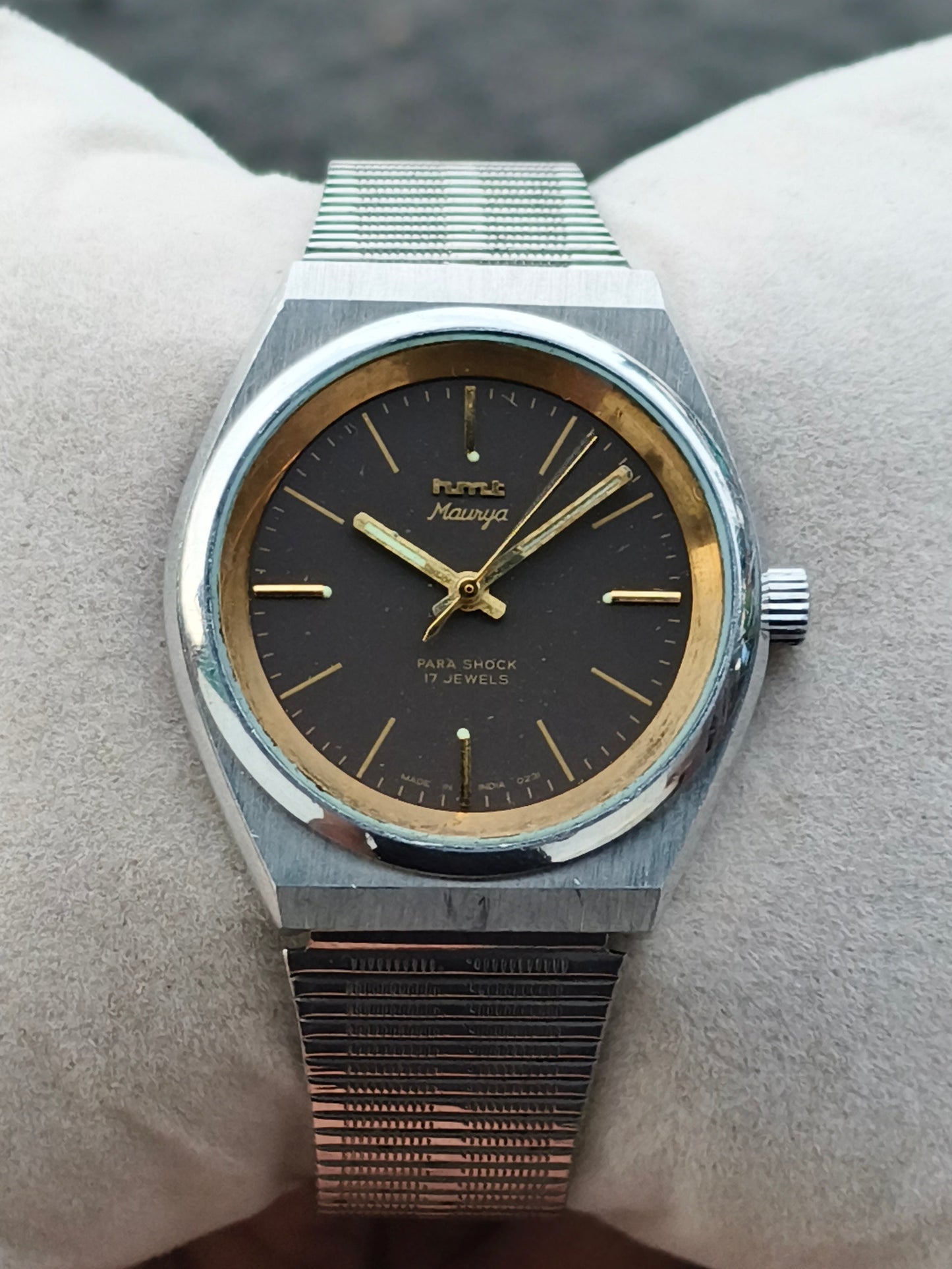 HMT Maurya vintage mechanical hand wound watch