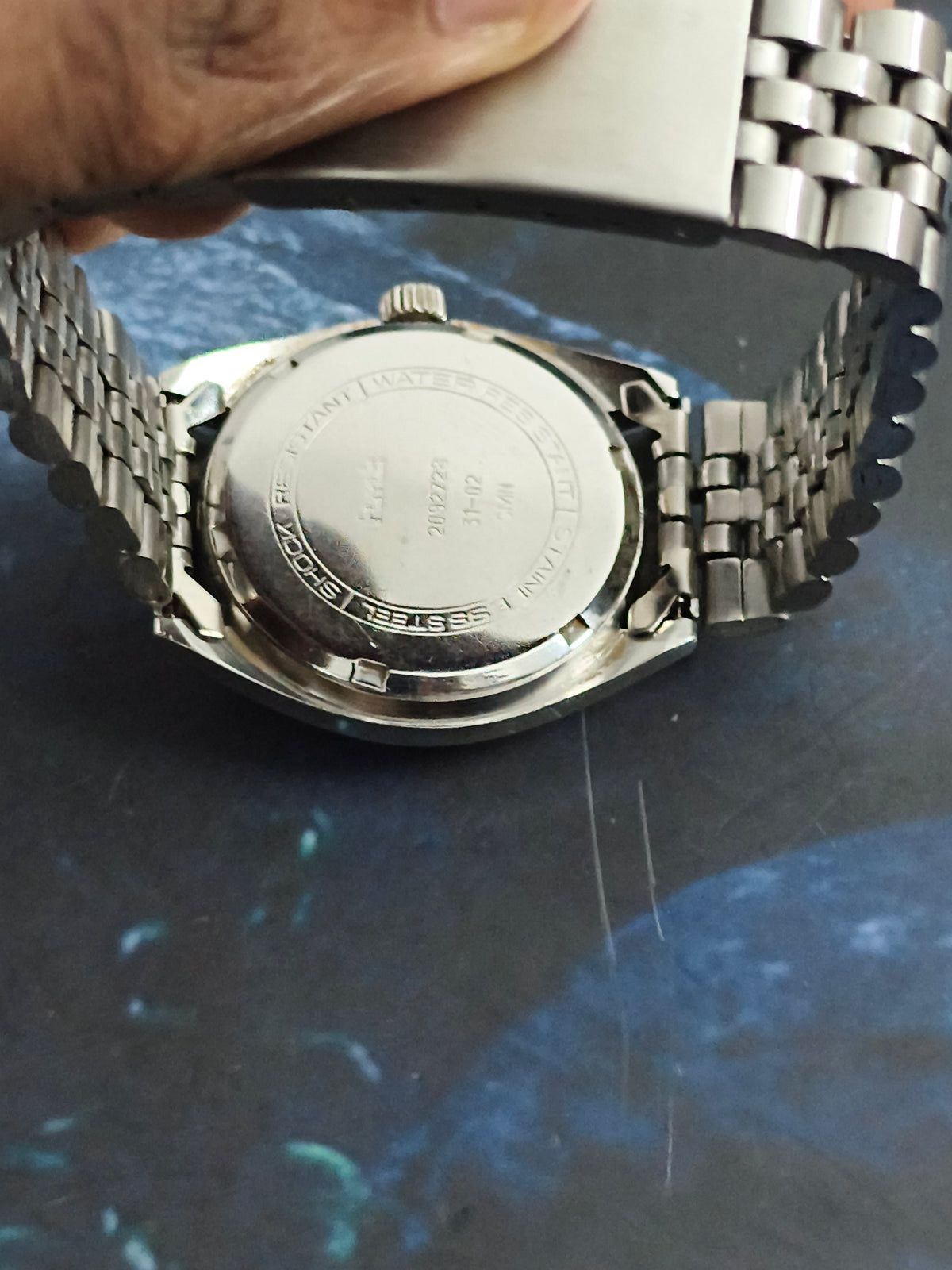 HMT Pilot Hand-wound Vintage Watch with a Black Dial