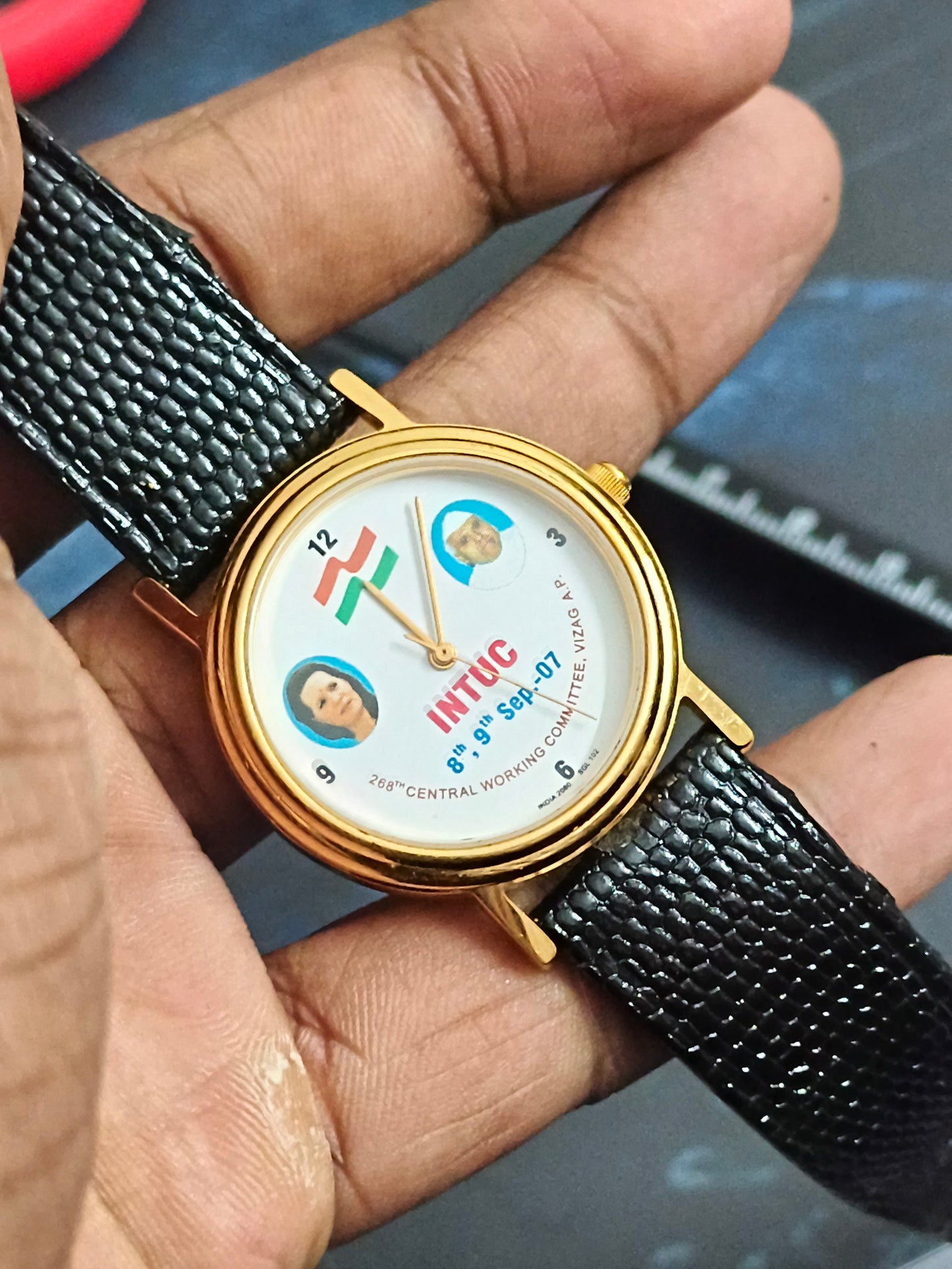 HMT Sona Quartz INTUC 60th Anniversary Watch