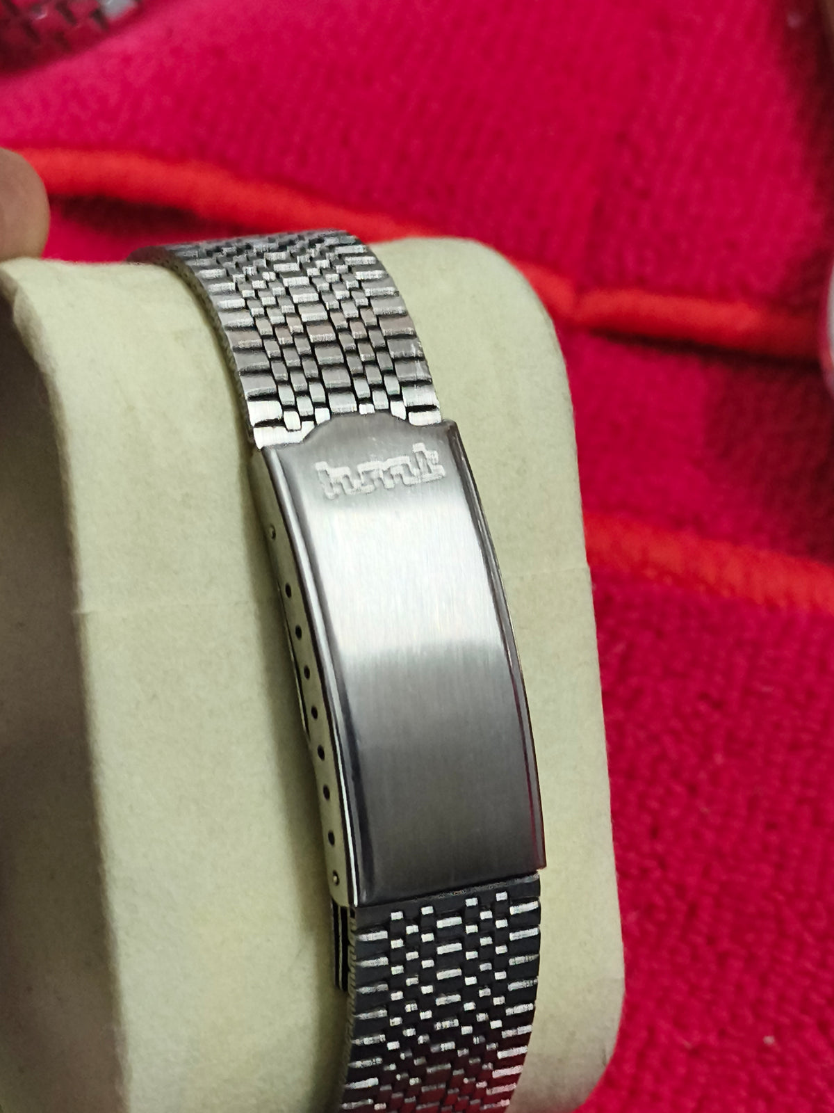 HMT Chanakya Hand-wound Vintage Watch with a Dual Tone Dial