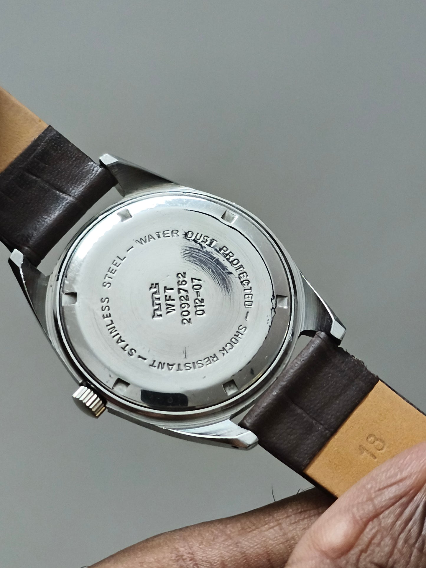 HMT Janata Mechanical Vintage Art Deco Dial Watch