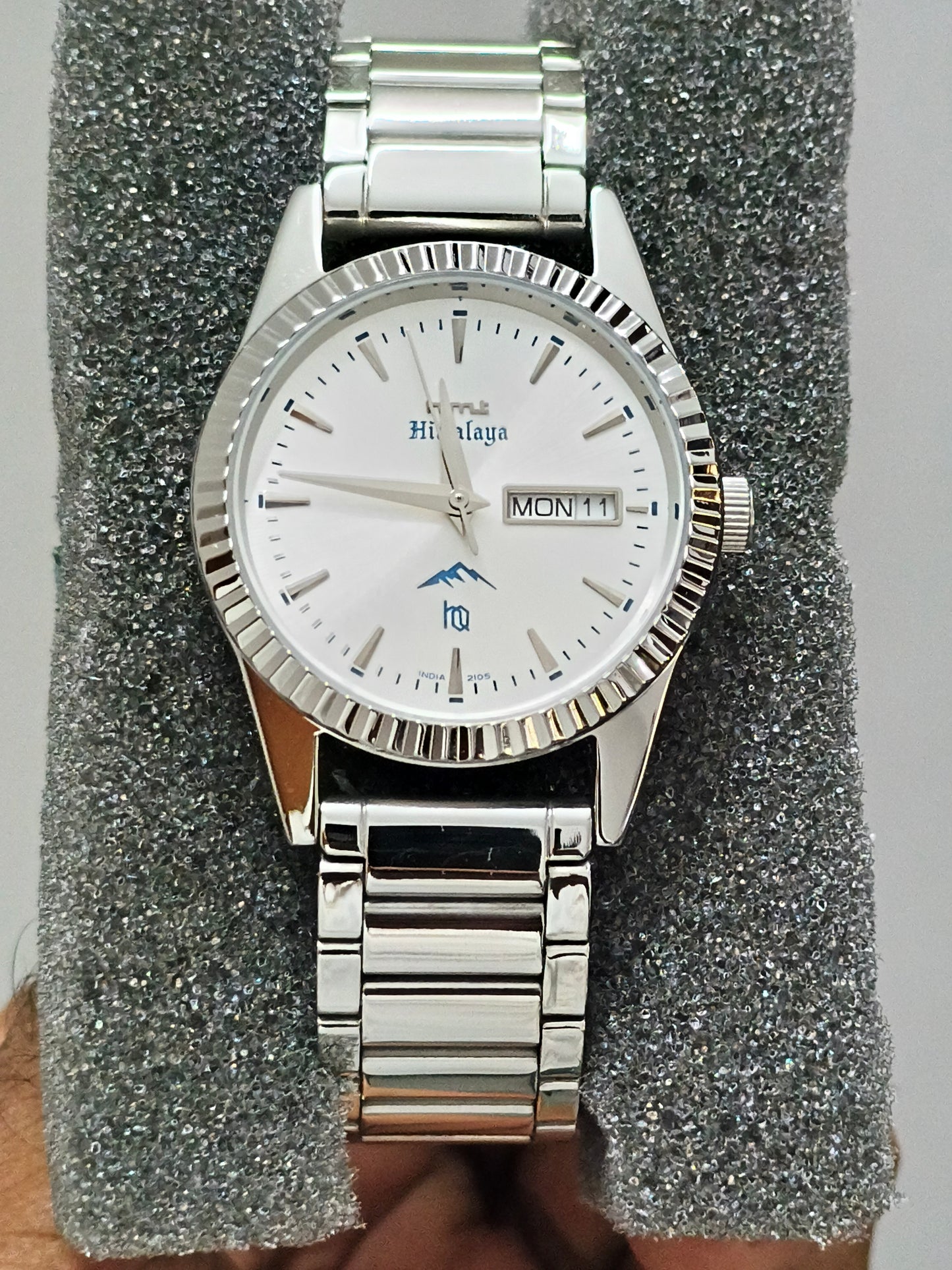 HMT Himalaya HQ Quartz Silver