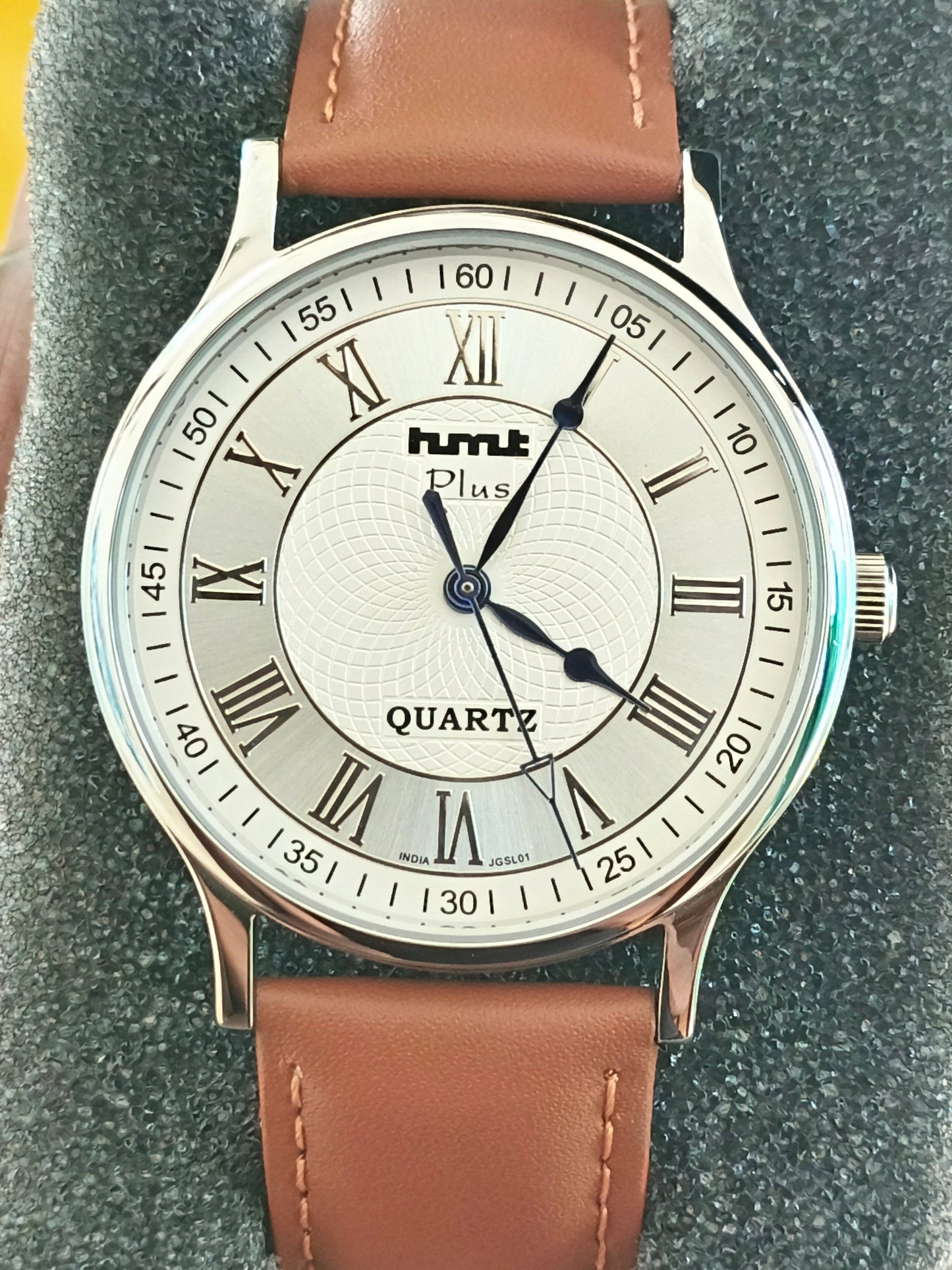 HMT Plus Quartz JGSL Texture Dial 43mm