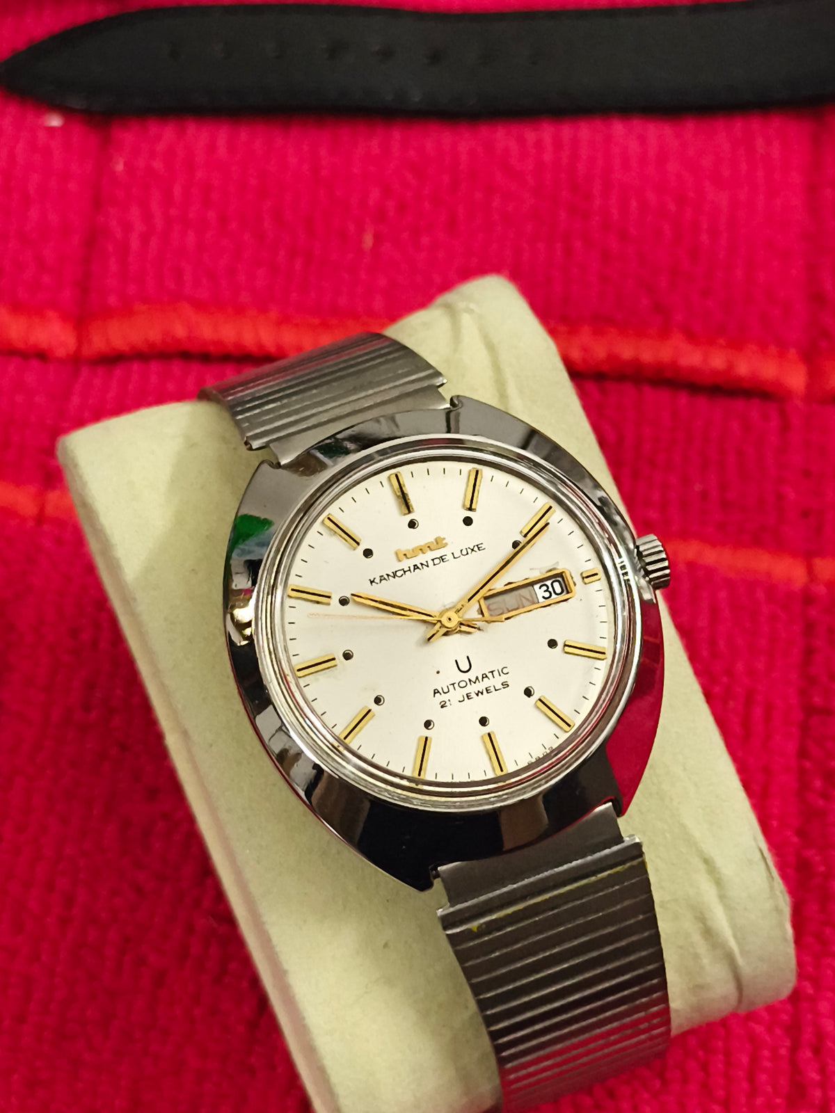 HMT Kanchan De Luxe Vintage Automatic Vintage Watch IOL Long Service Award Edition